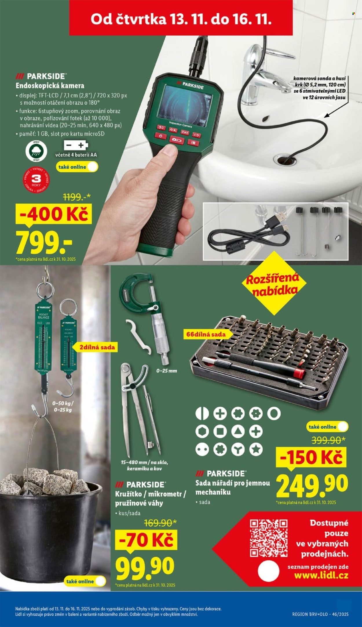 LIDL leták - Spotřební zboží (2025-11-10 - 2025-11-16)