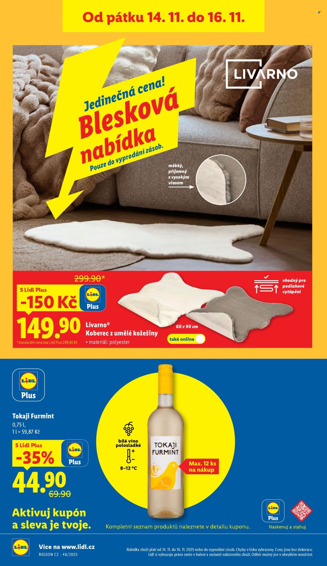 LIDL leták - Spotřební zboží (2025-11-10 - 2025-11-16)