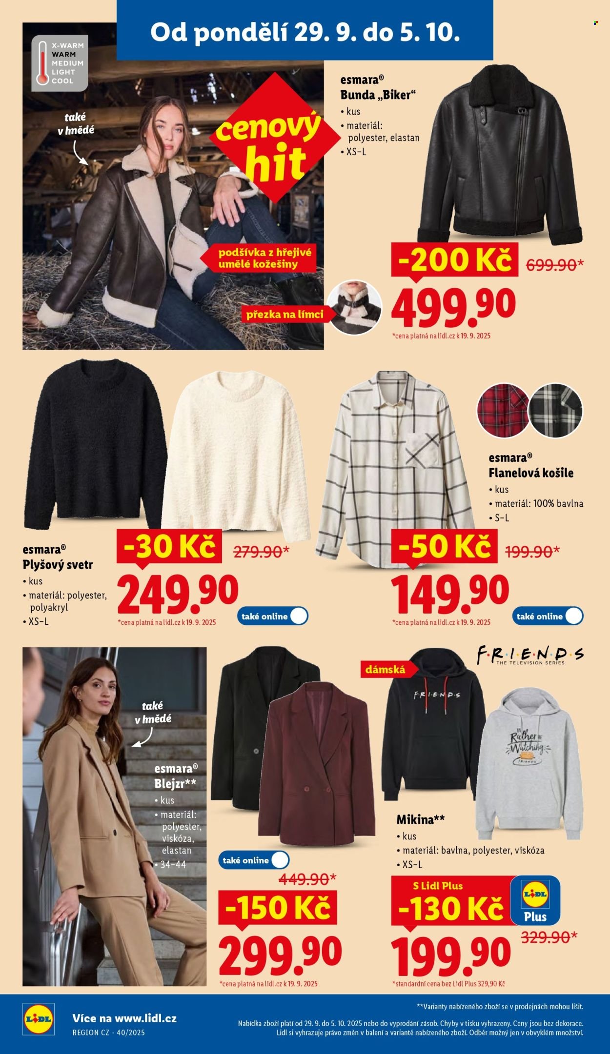 LIDL leták - Spotřební zboží (2025-09-29 - 2025-10-05)