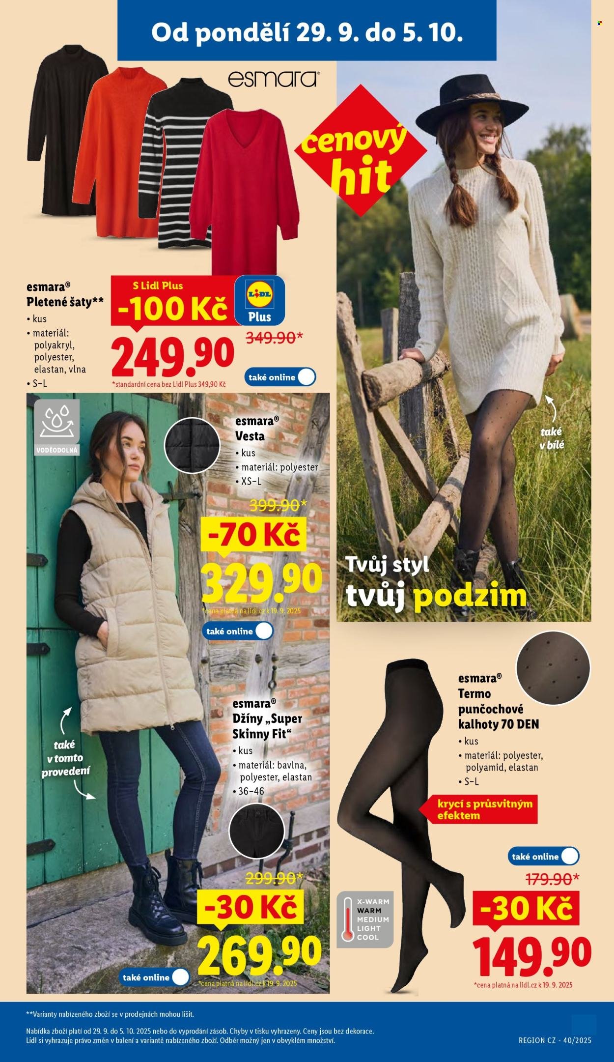 LIDL leták - Spotřební zboží (2025-09-29 - 2025-10-05)