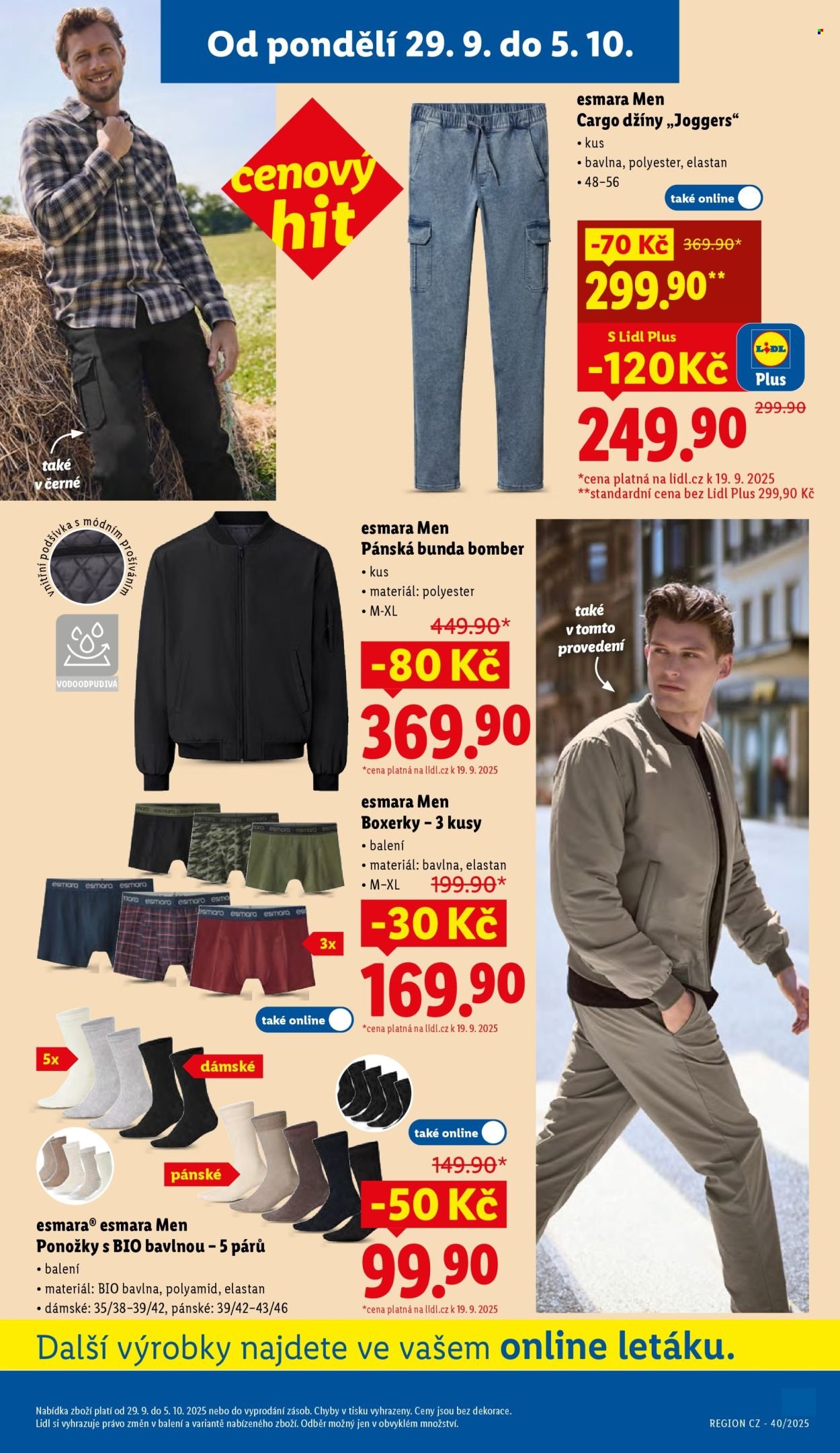 LIDL leták - Spotřební zboží (2025-09-29 - 2025-10-05)