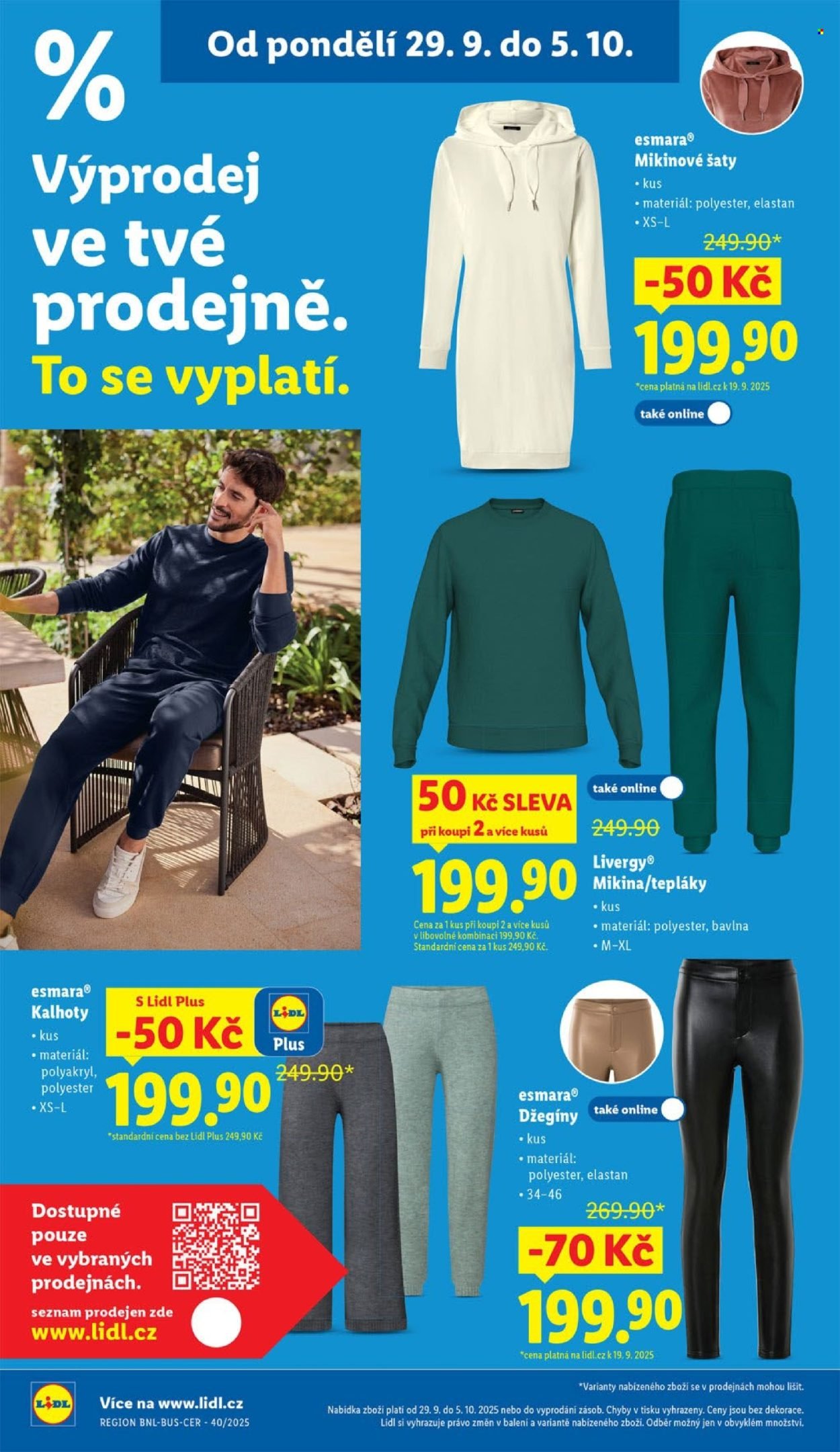 LIDL leták - Spotřební zboží (2025-09-29 - 2025-10-05)