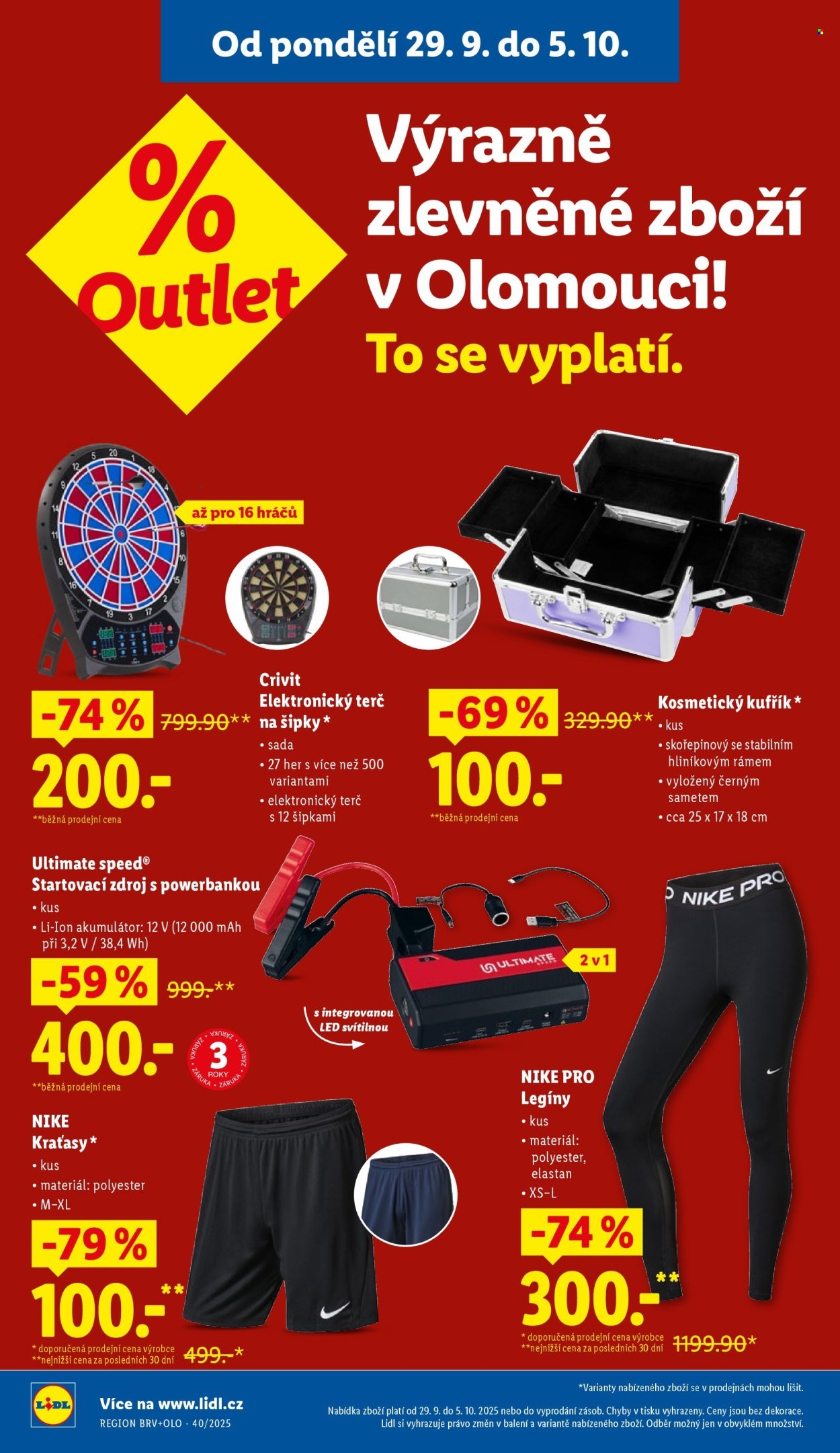 LIDL leták - Spotřební zboží (2025-09-29 - 2025-10-05)