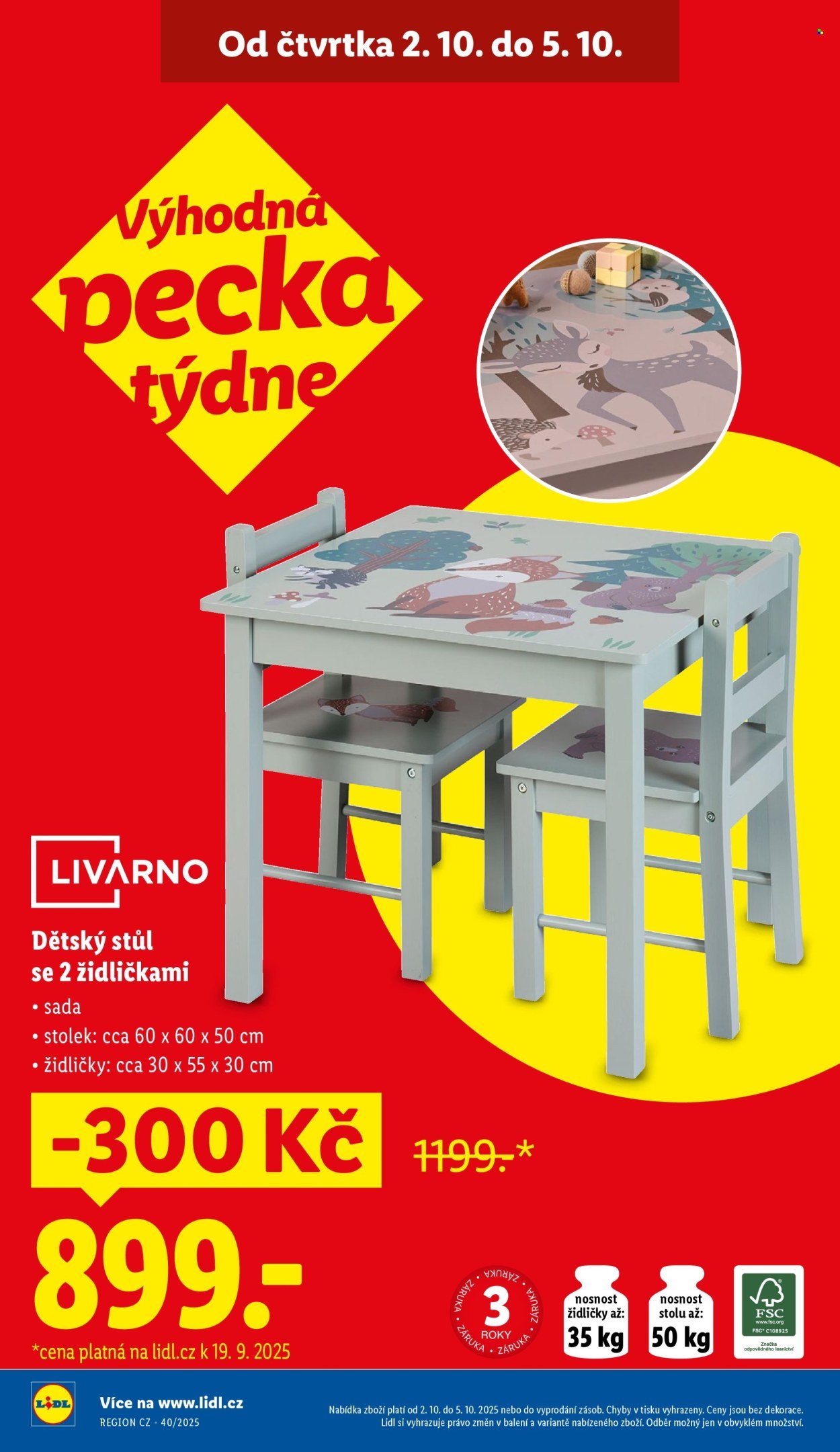 LIDL leták - Spotřební zboží (2025-09-29 - 2025-10-05)