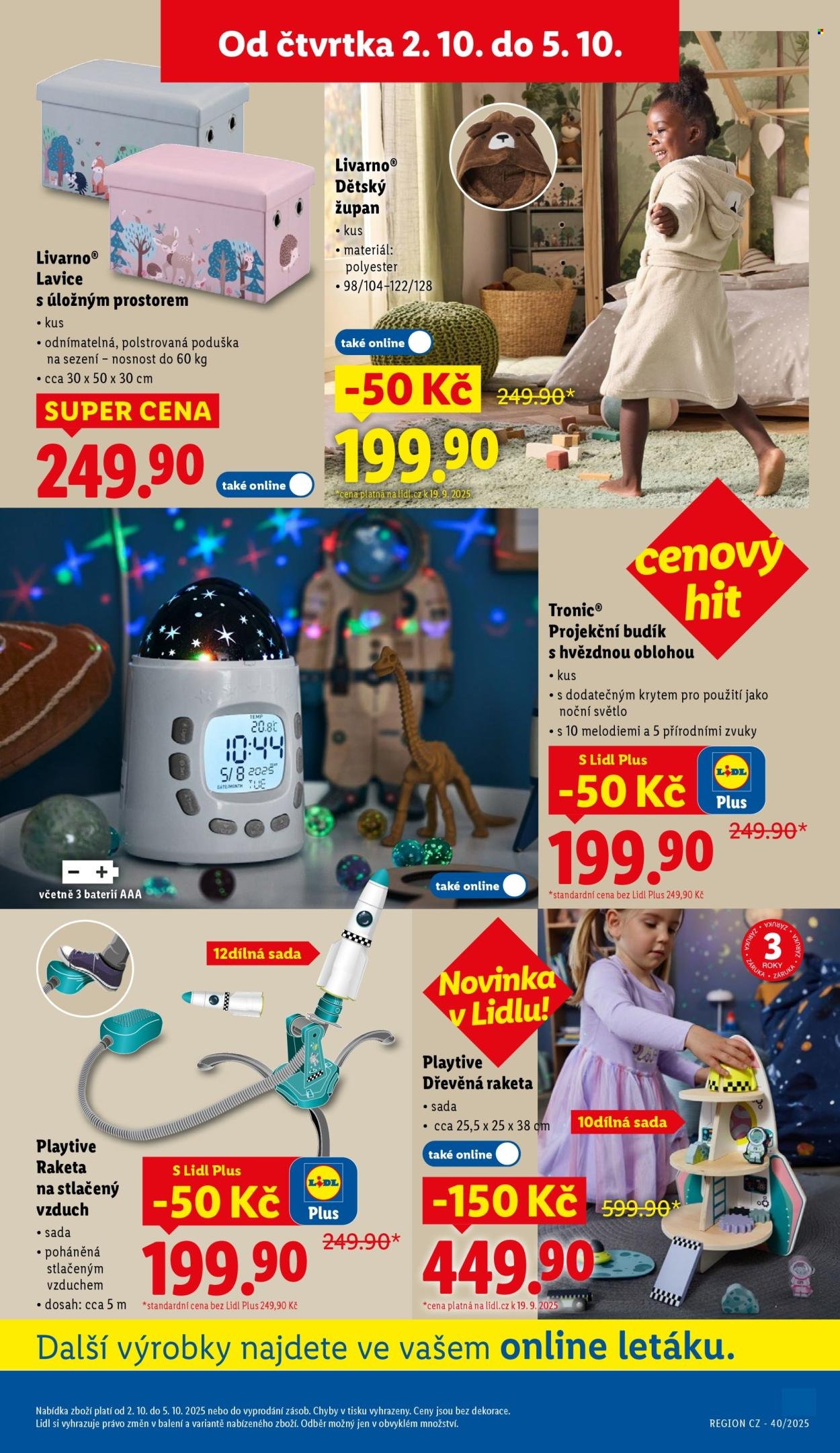 LIDL leták - Spotřební zboží (2025-09-29 - 2025-10-05)