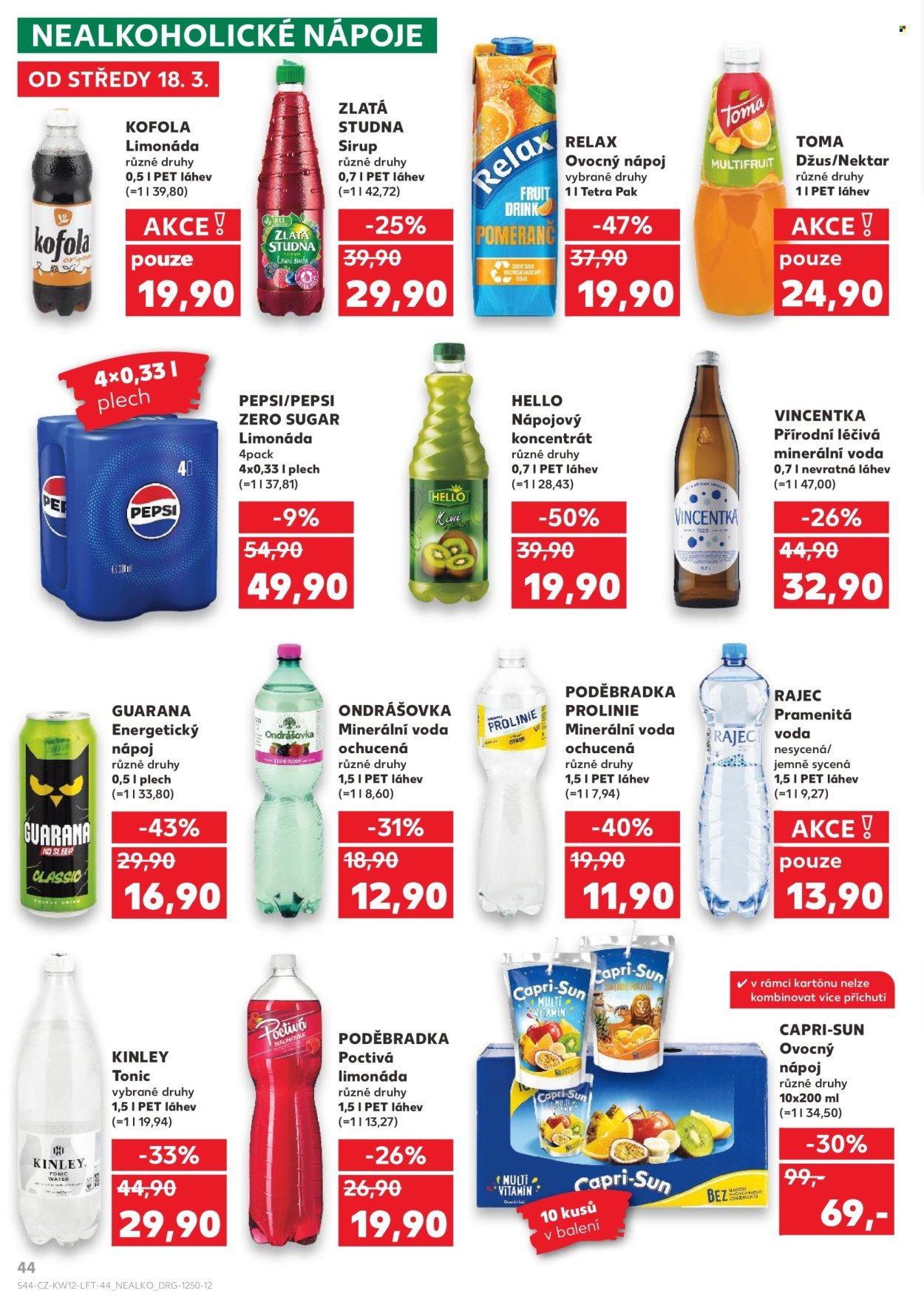 KAUFLAND leták - Od středy 18.3.2026 (2026-03-18 - 2026-03-24)