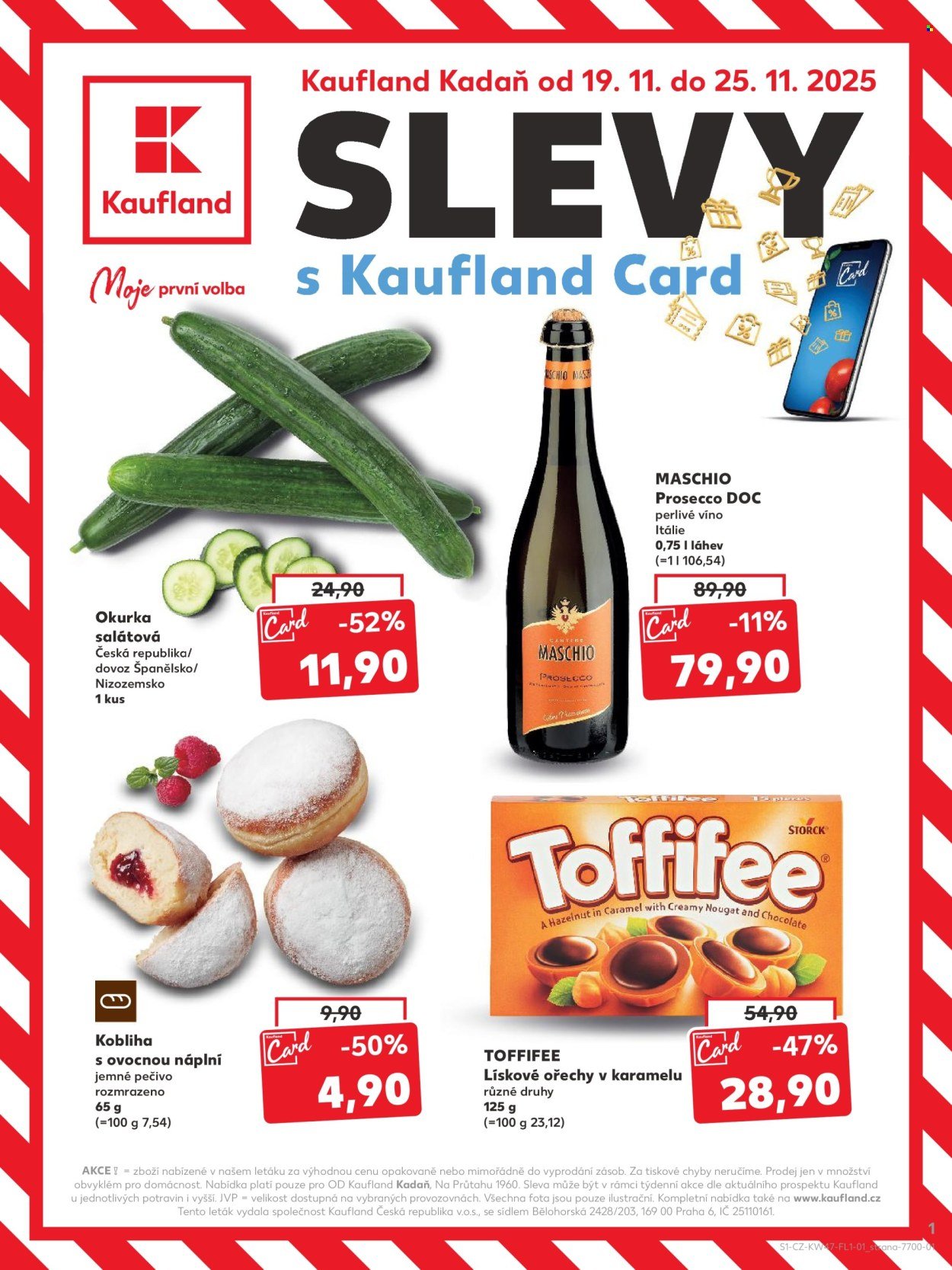 KAUFLAND leták - Slevy s Kaufland Card (2025-11-19 - 2025-11-25)