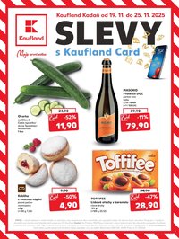 KAUFLAND leták - Slevy s Kaufland Card (2025-11-19 - 2025-11-25)
