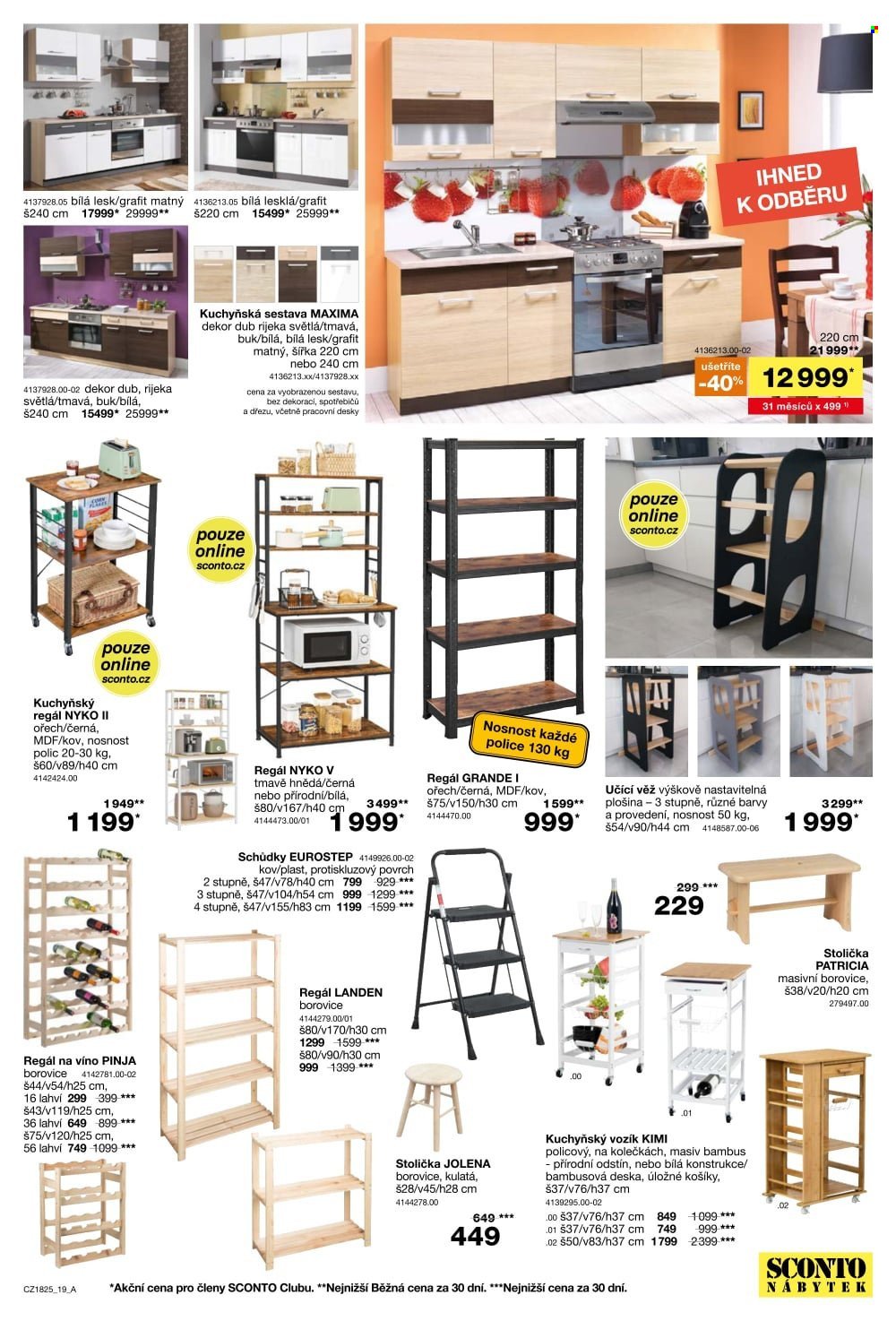 SCONTO NÁBYTEK leták - -40% na sedací soupravy, pohovky, křesla (2026-01-21 - 2026-02-10)