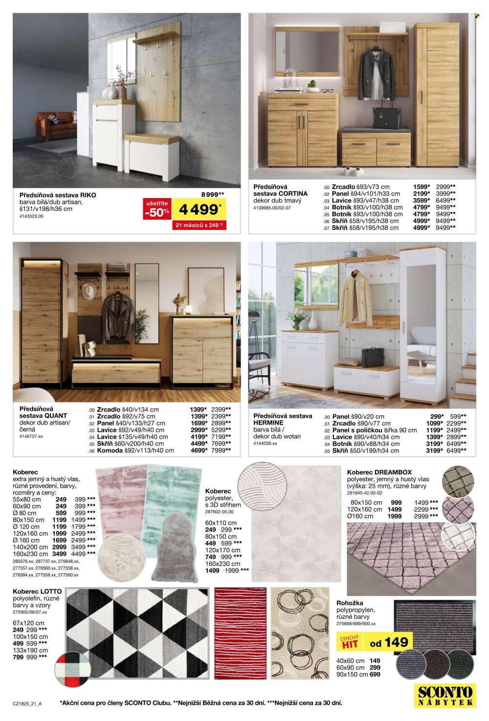 SCONTO NÁBYTEK leták - -40% na sedací soupravy, pohovky, křesla (2026-01-21 - 2026-02-10)