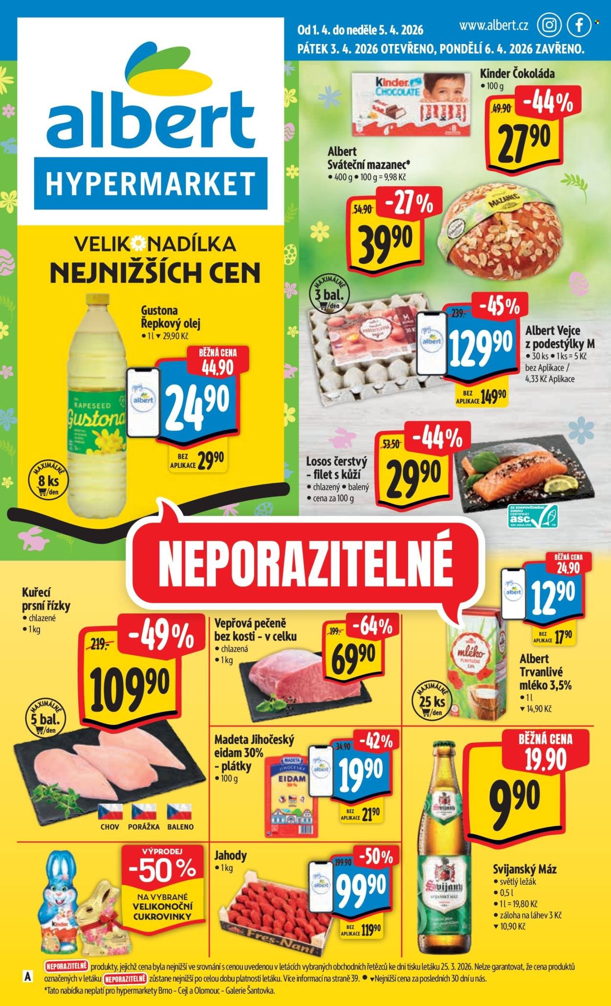 ALBERT leták - Neporazitelné (2026-04-01 - 2026-04-05)