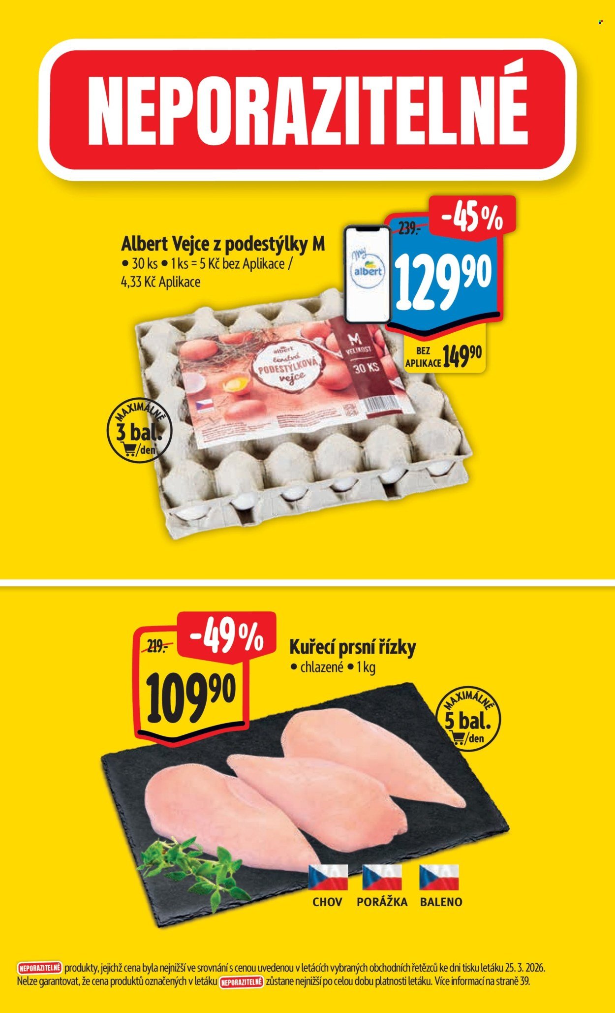 ALBERT leták - Neporazitelné (2026-04-01 - 2026-04-05)