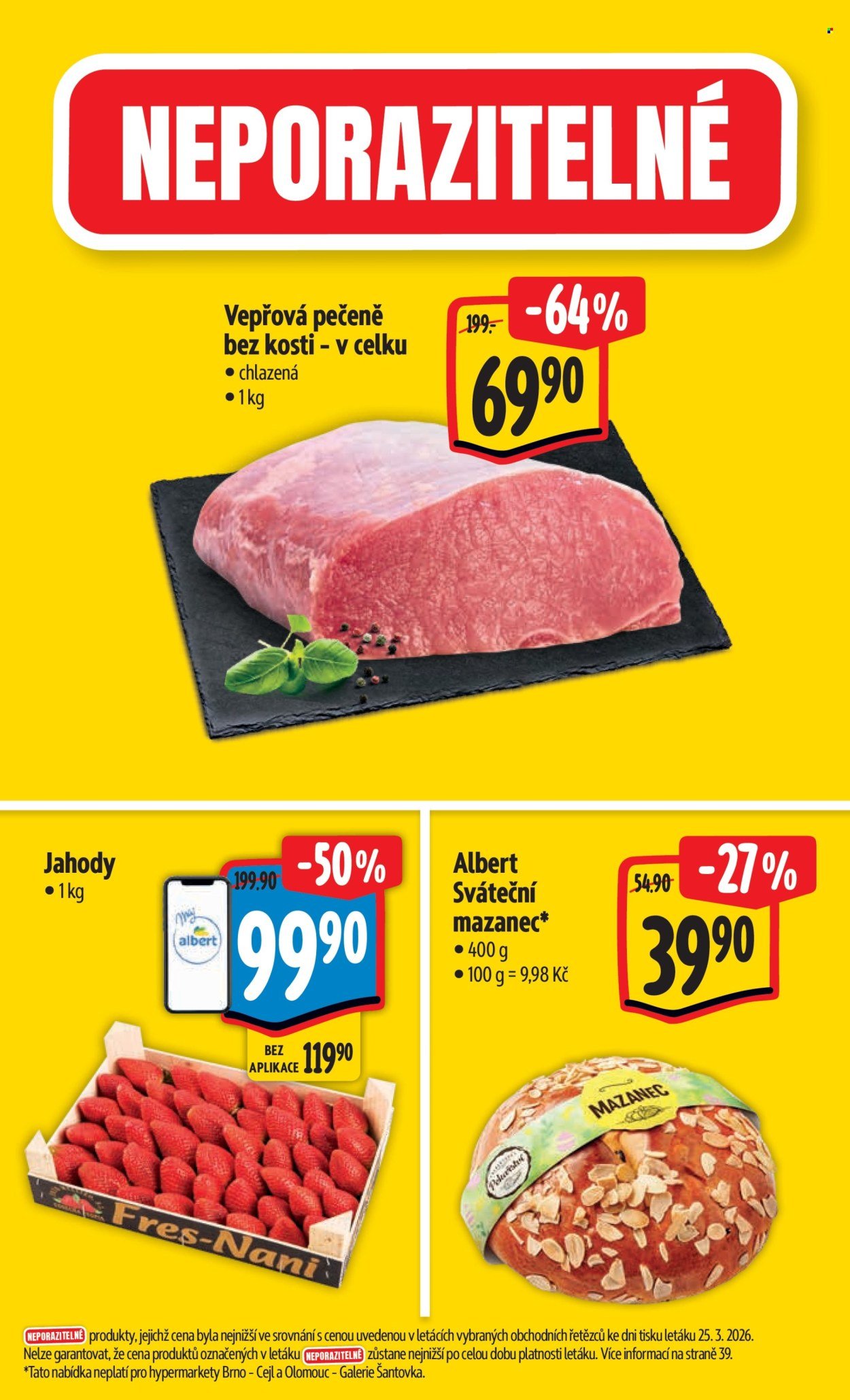 ALBERT leták - Neporazitelné (2026-04-01 - 2026-04-05)