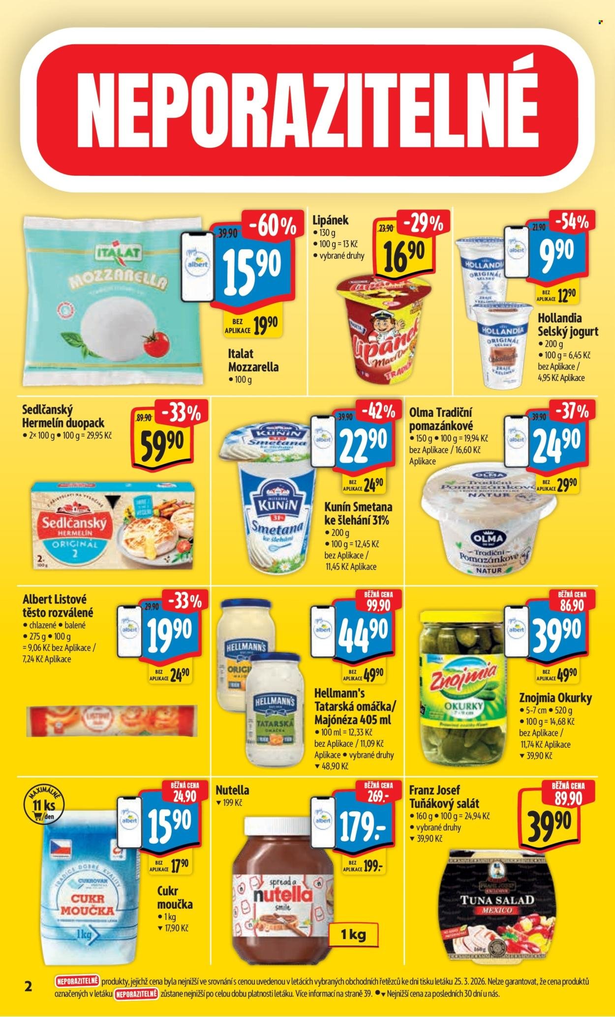 ALBERT leták - Neporazitelné (2026-04-01 - 2026-04-05)