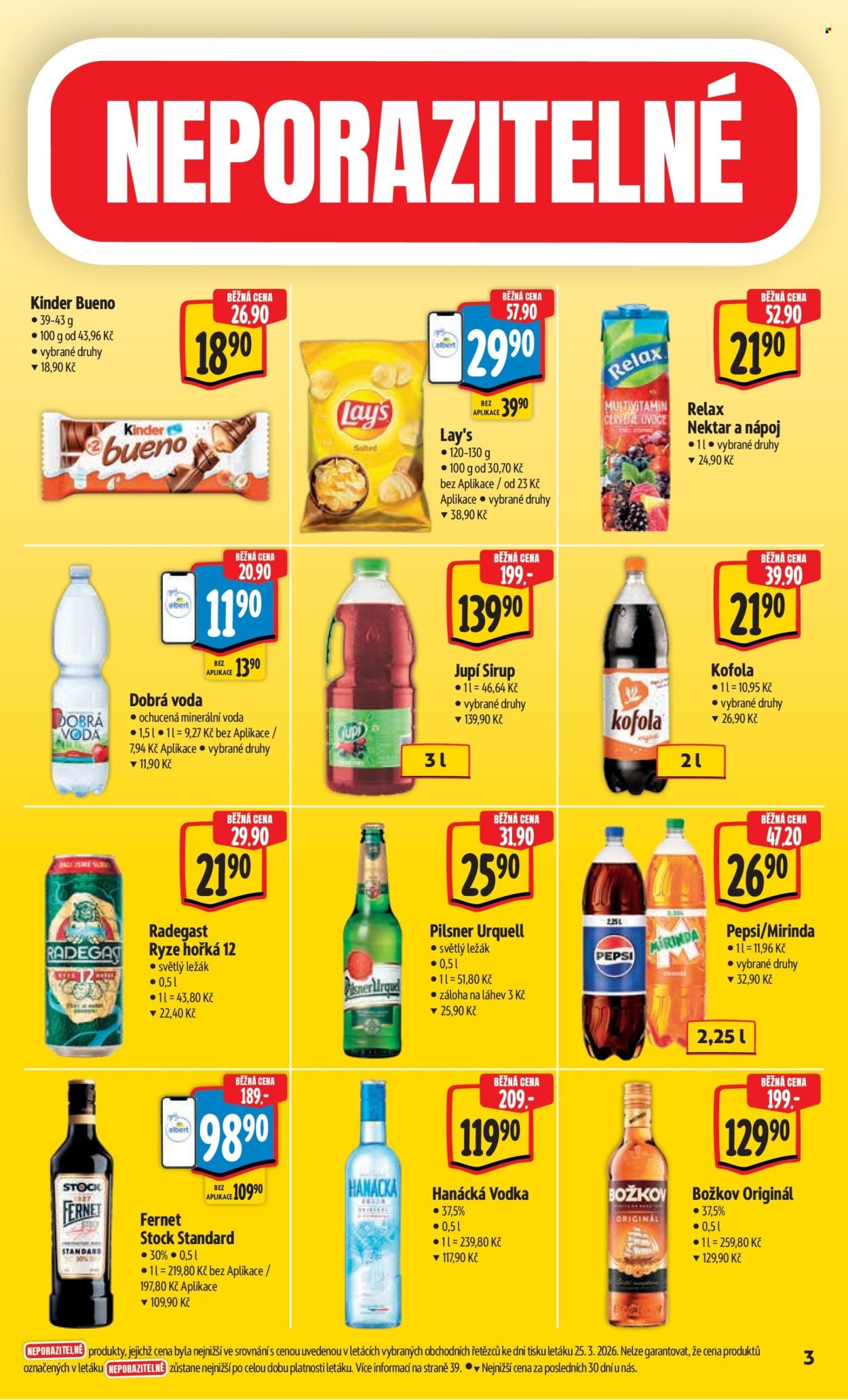 ALBERT leták - Neporazitelné (2026-04-01 - 2026-04-05)