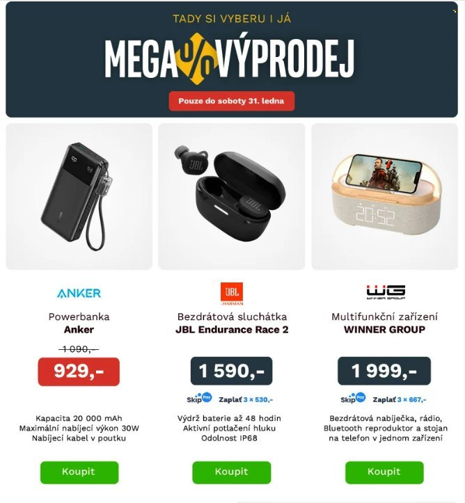 T.S. BOHEMIA leták - Od čtvrtka 29.1.2026 (2026-01-29 - 2026-01-31)