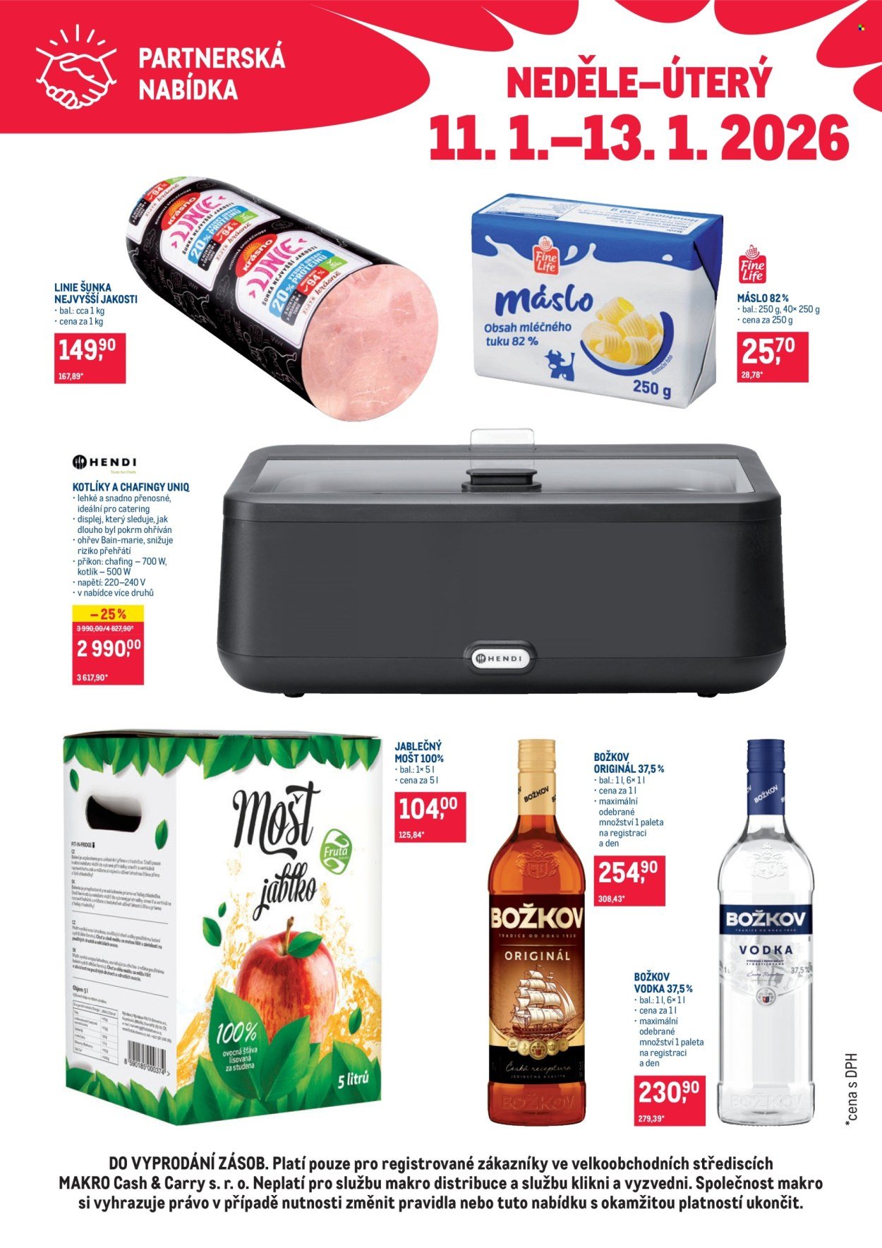 MAKRO leták - Partnerská nabídka (2026-01-11 - 2026-01-13)