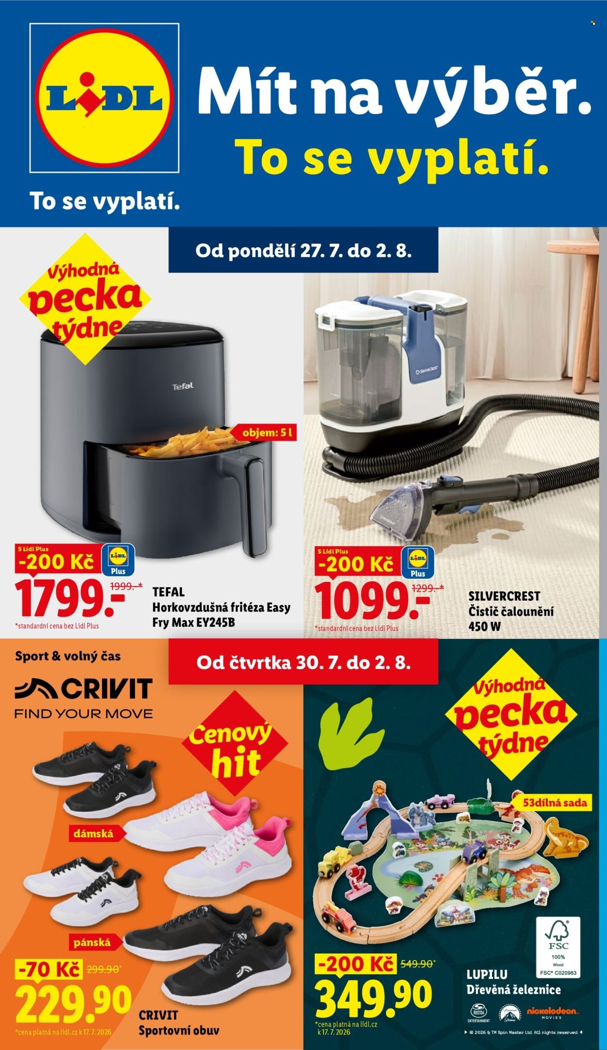 LIDL leták - Spotřební zboží