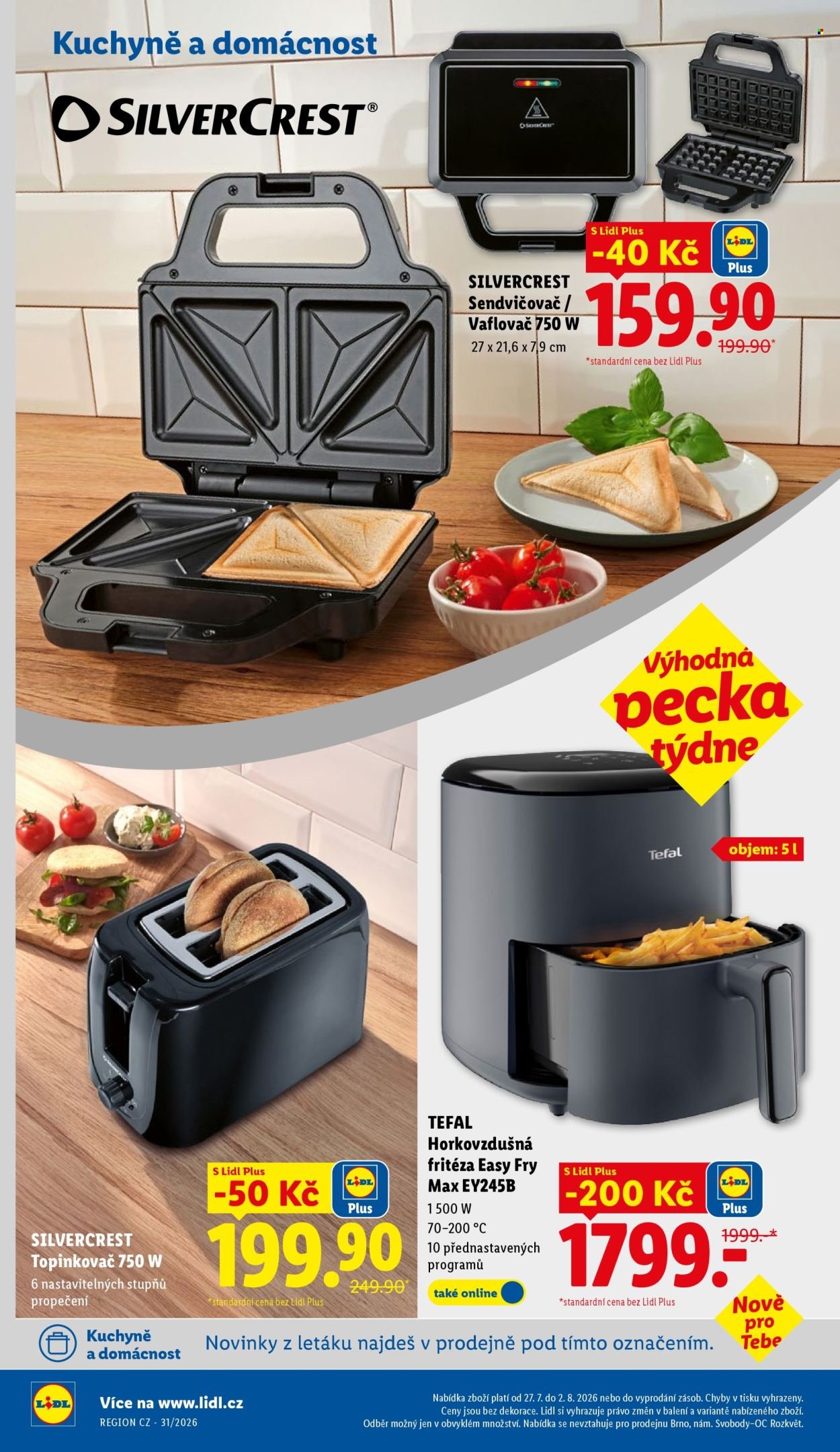 LIDL leták - Spotřební zboží