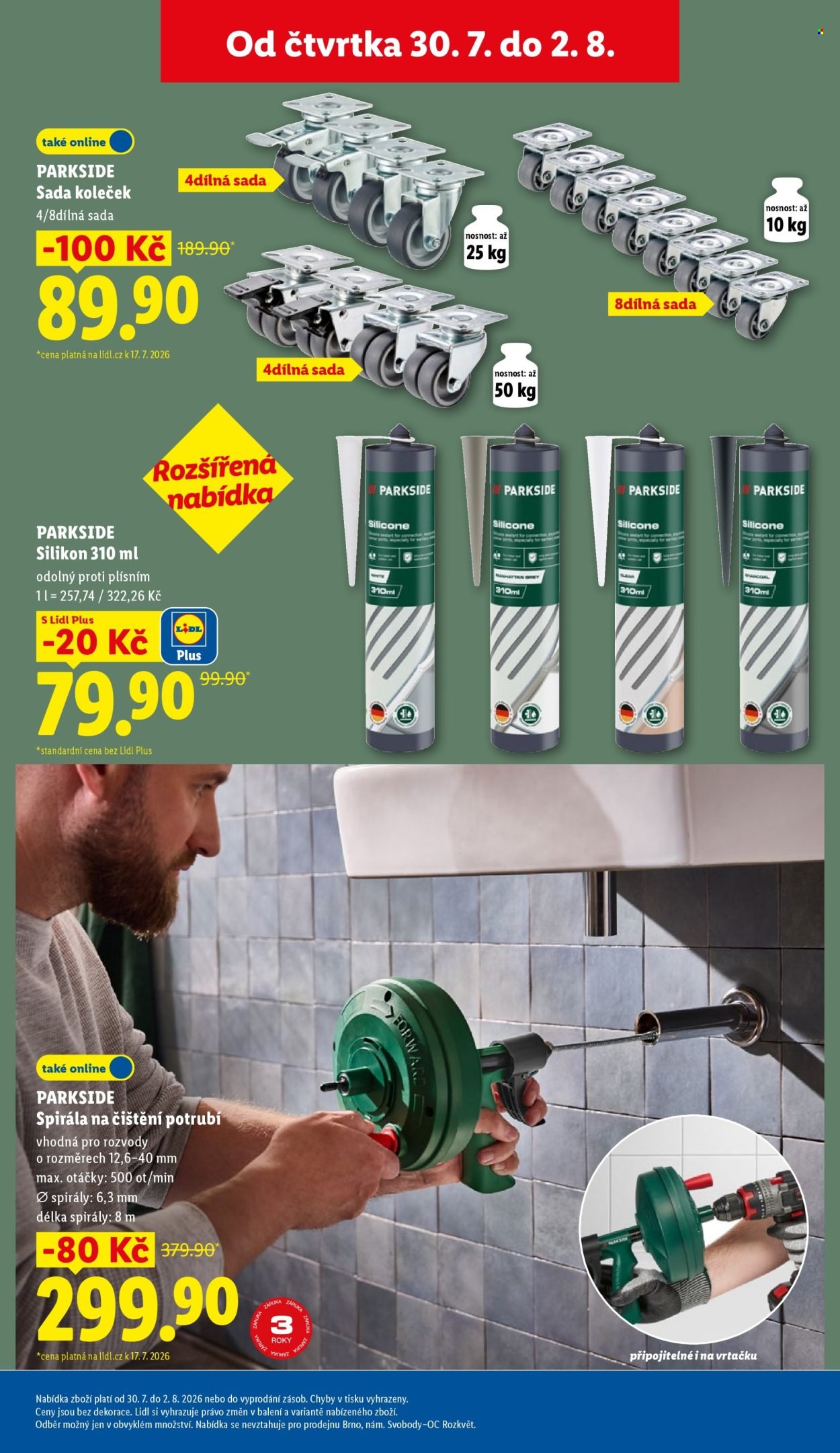 LIDL leták - Spotřební zboží