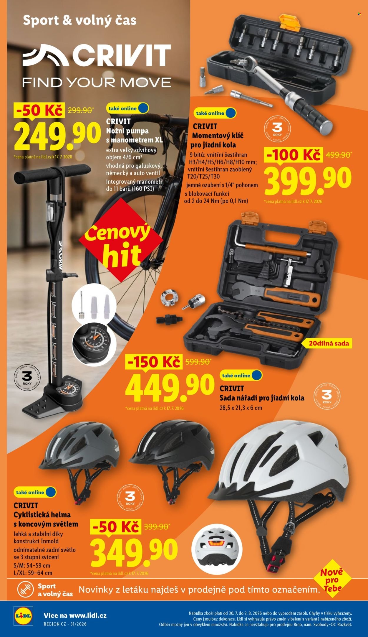 LIDL leták - Spotřební zboží
