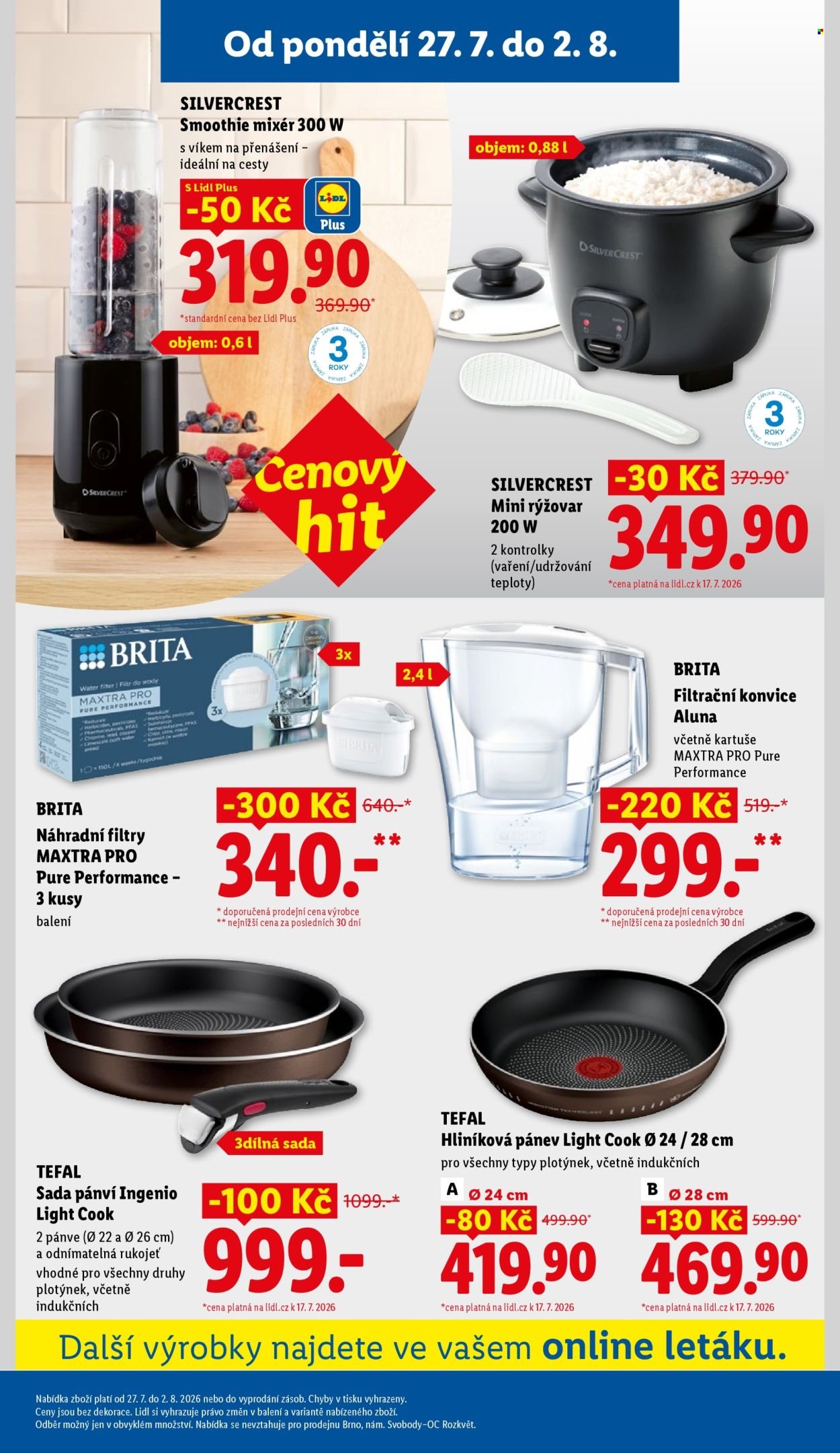 LIDL leták - Spotřební zboží
