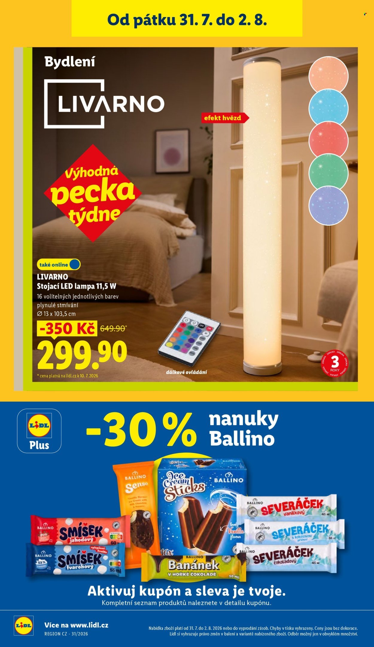 LIDL leták - Spotřební zboží