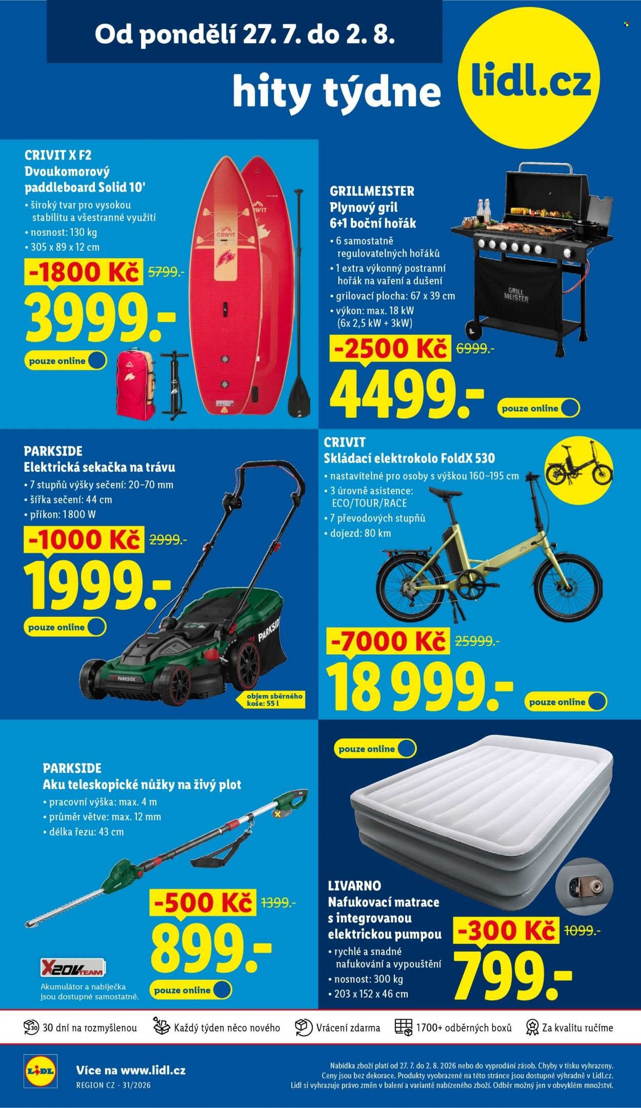 LIDL leták - Spotřební zboží