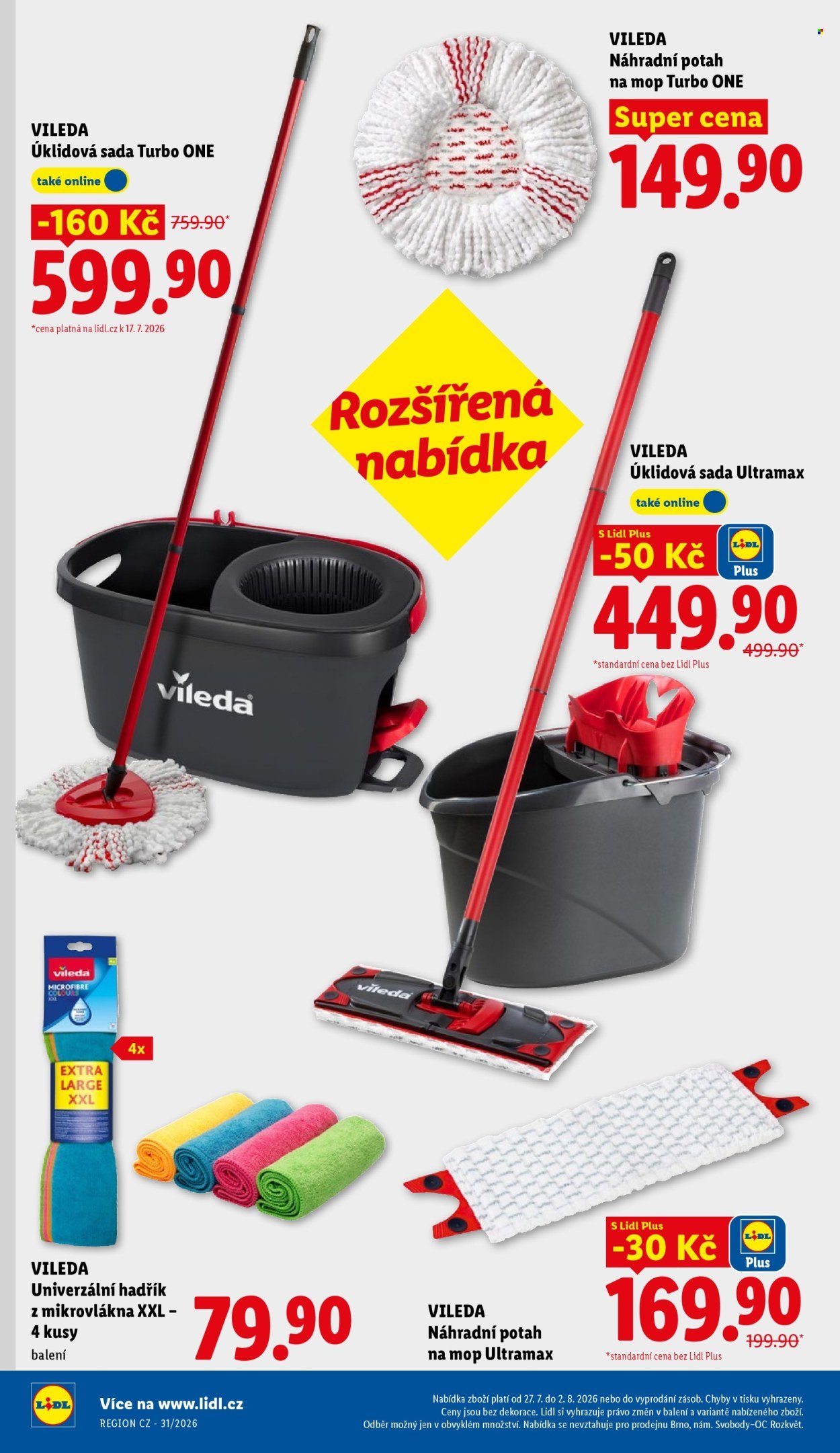 LIDL leták - Spotřební zboží