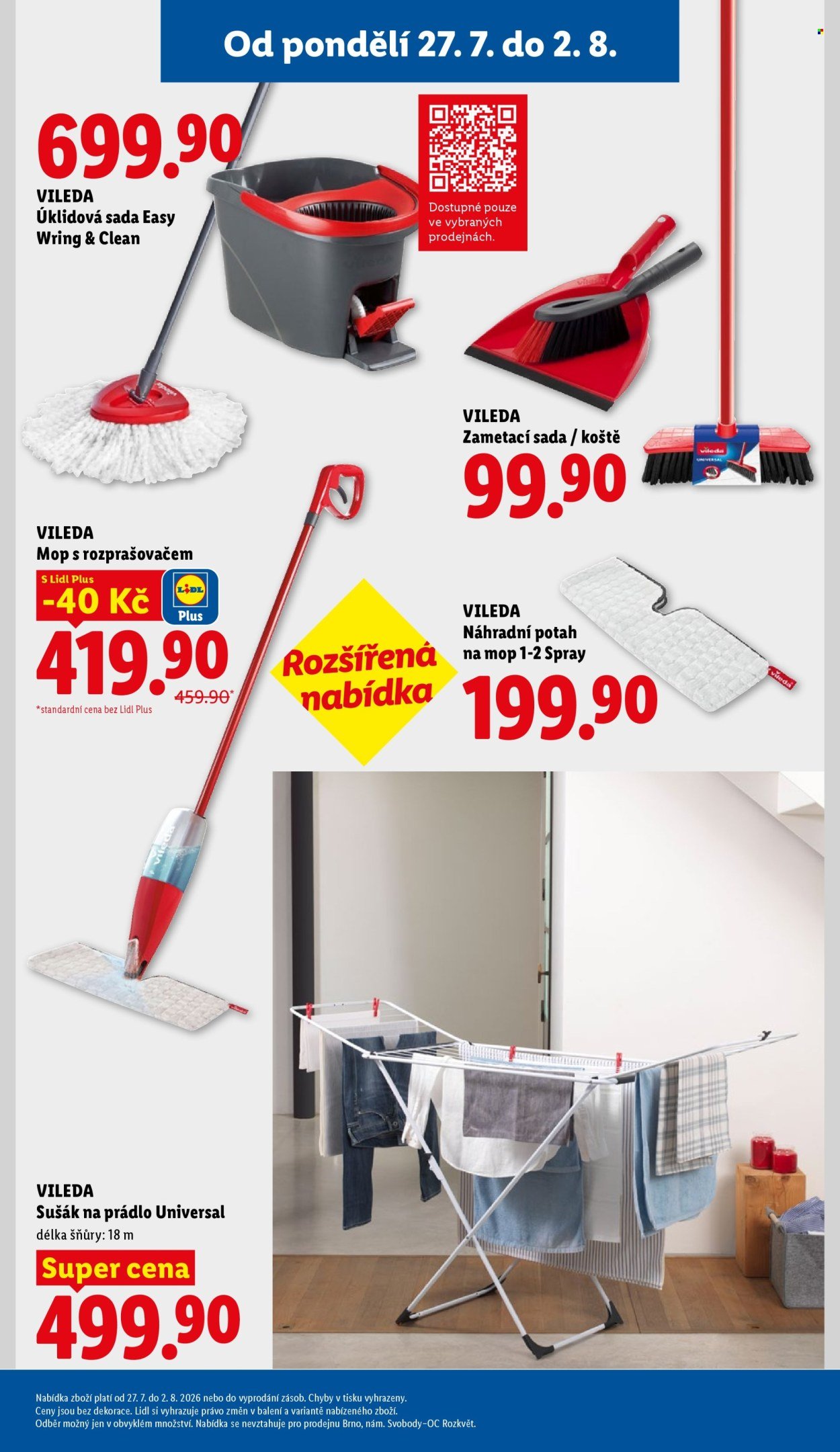 LIDL leták - Spotřební zboží