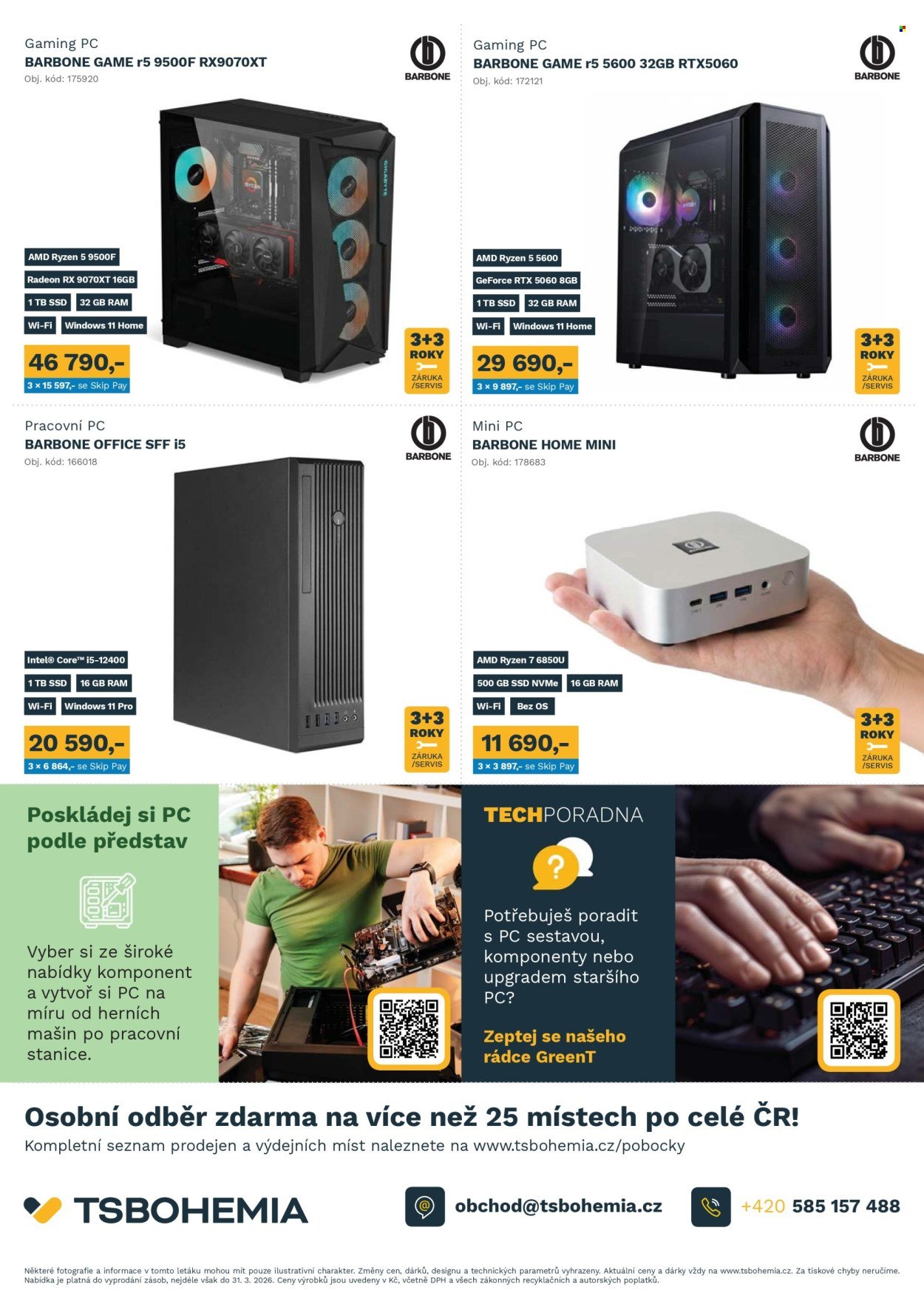 T.S. BOHEMIA leták - Od neděle 1.3.2026 (2026-03-01 - 2026-03-31)