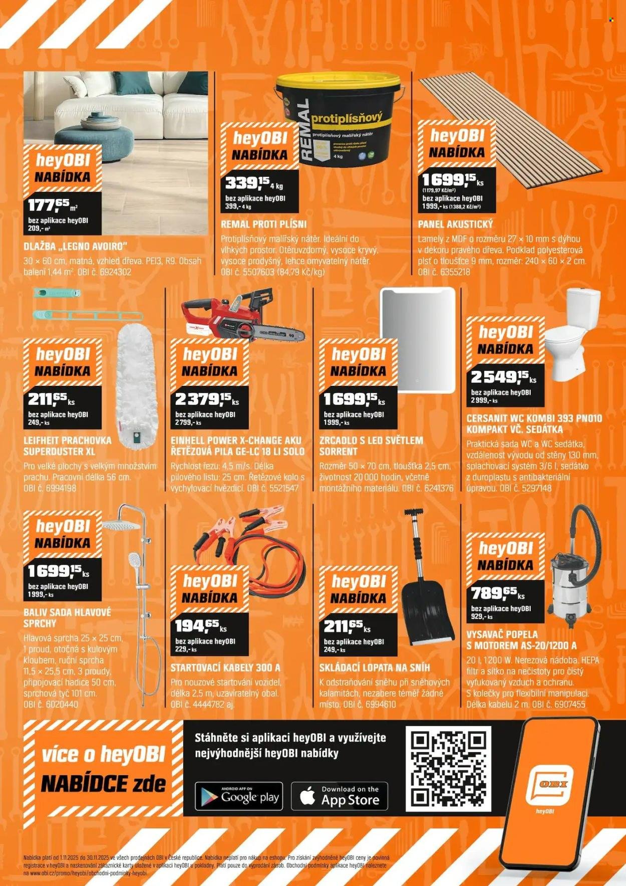 OBI leták - Barevná sezóna pro vás i domov (2025-11-01 - 2025-11-30)