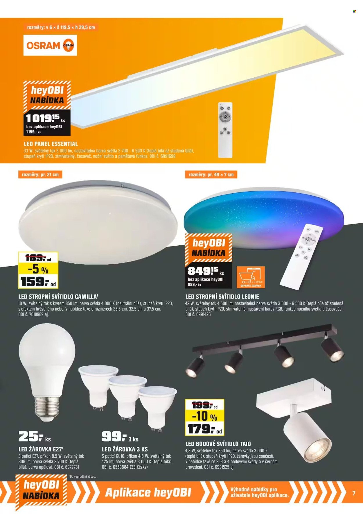 OBI leták - Barevná sezóna pro vás i domov (2025-11-01 - 2025-11-30)