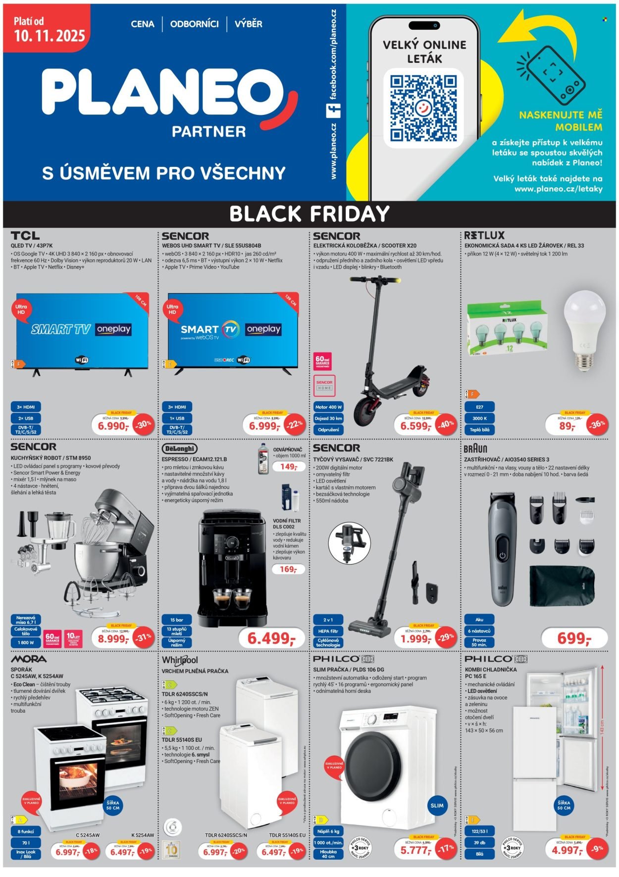 PLANEO ELEKTRO leták - S úsměvem pro všechny (2025-11-10 - 2025-11-16)