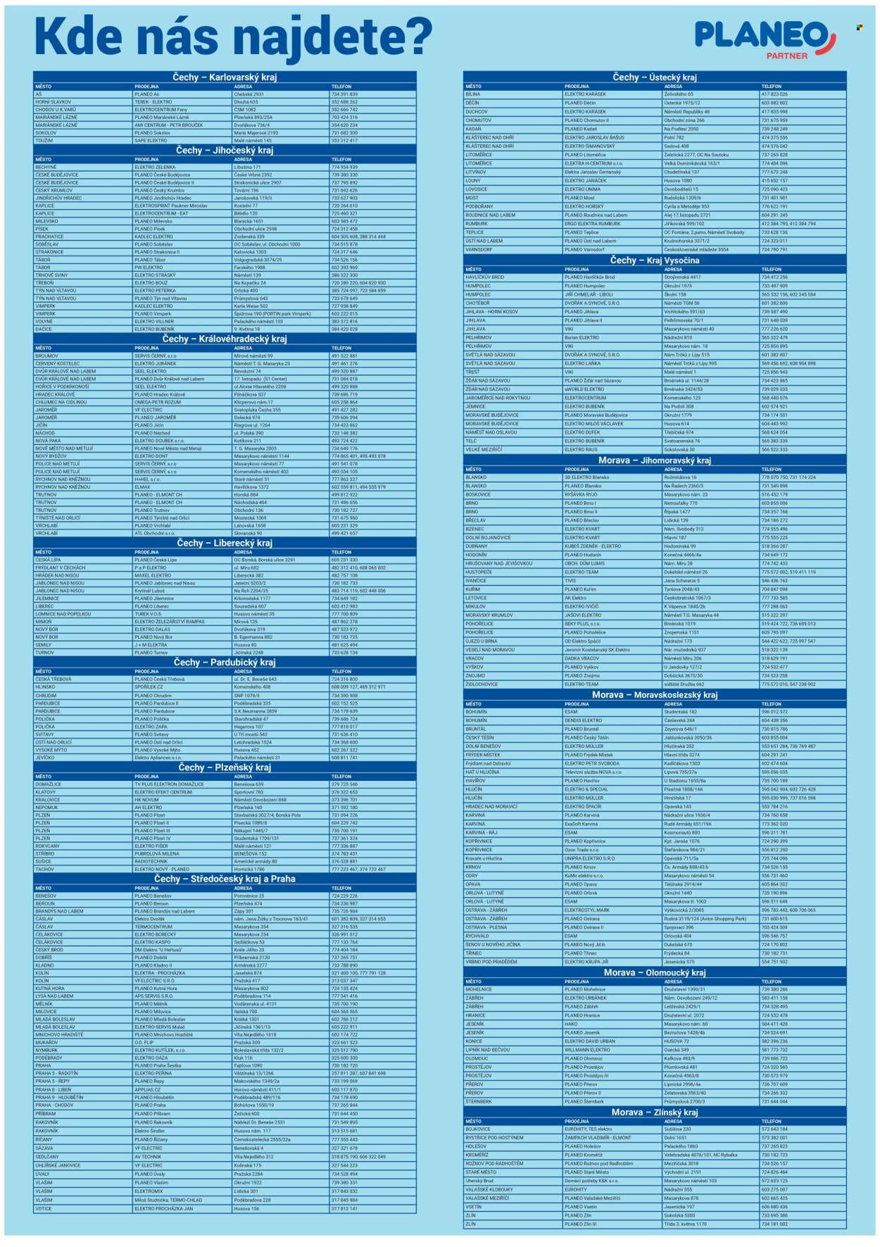 PLANEO ELEKTRO leták - S úsměvem pro všechny (2025-11-10 - 2025-11-16)