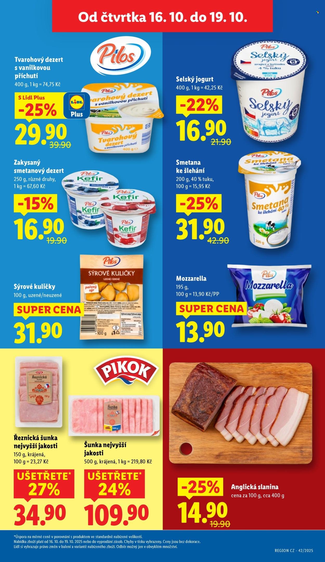 LIDL leták - Od čtvrtka 16.10.2025 (2025-10-16 - 2025-10-19)