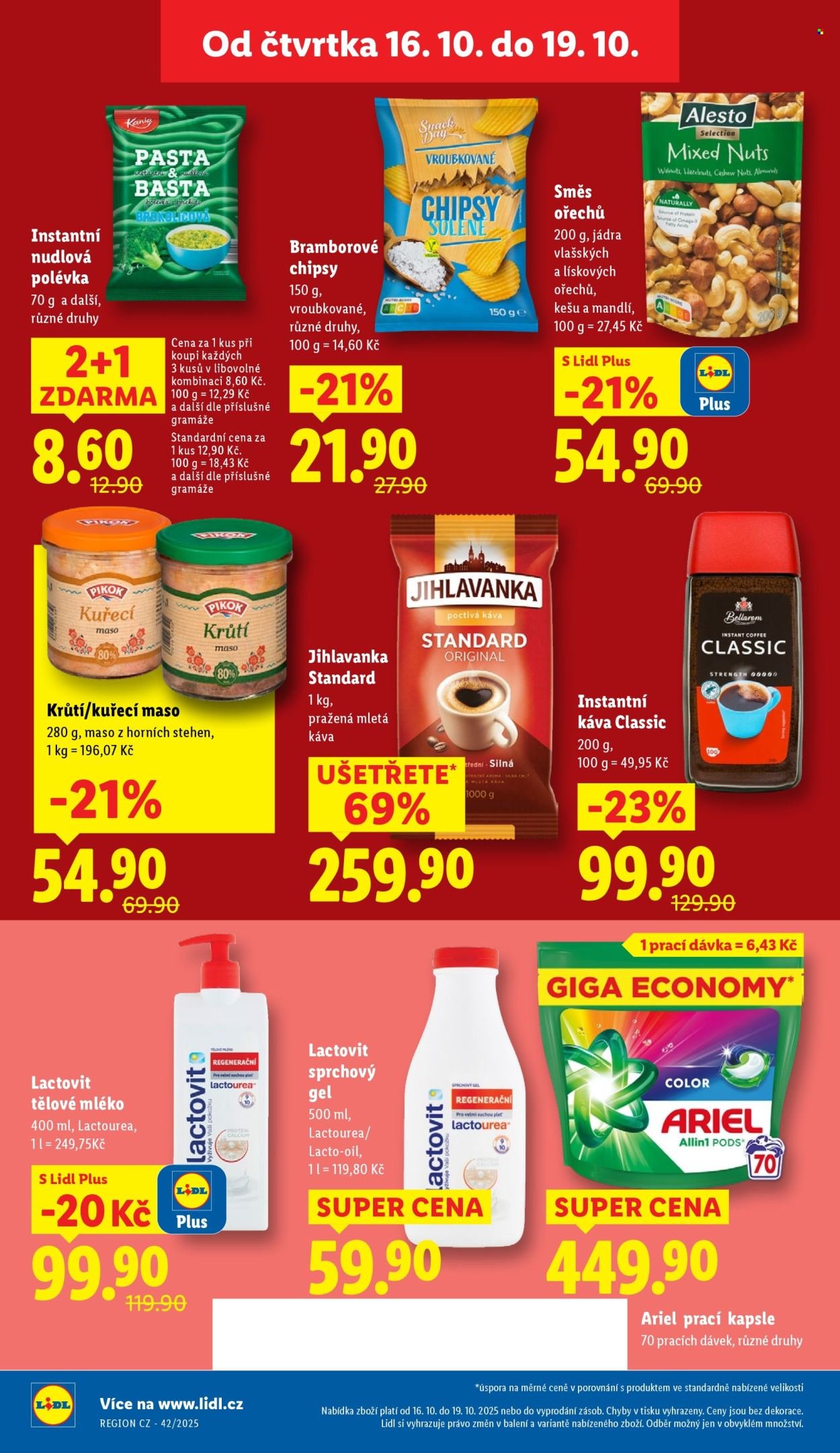 LIDL leták - Od čtvrtka 16.10.2025 (2025-10-16 - 2025-10-19)