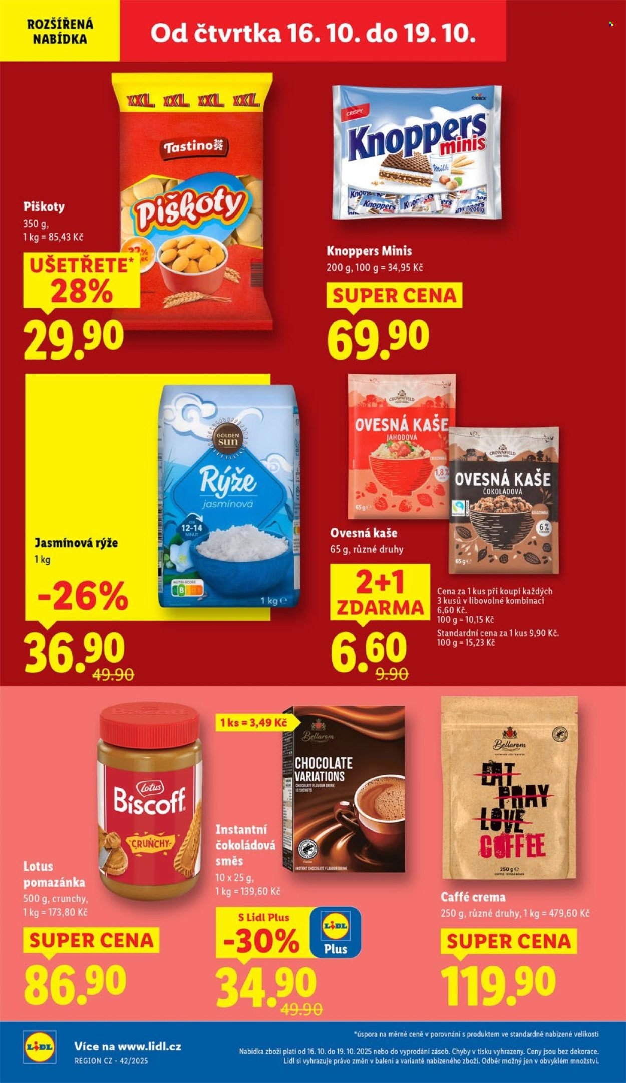 LIDL leták - Od čtvrtka 16.10.2025 (2025-10-16 - 2025-10-19)