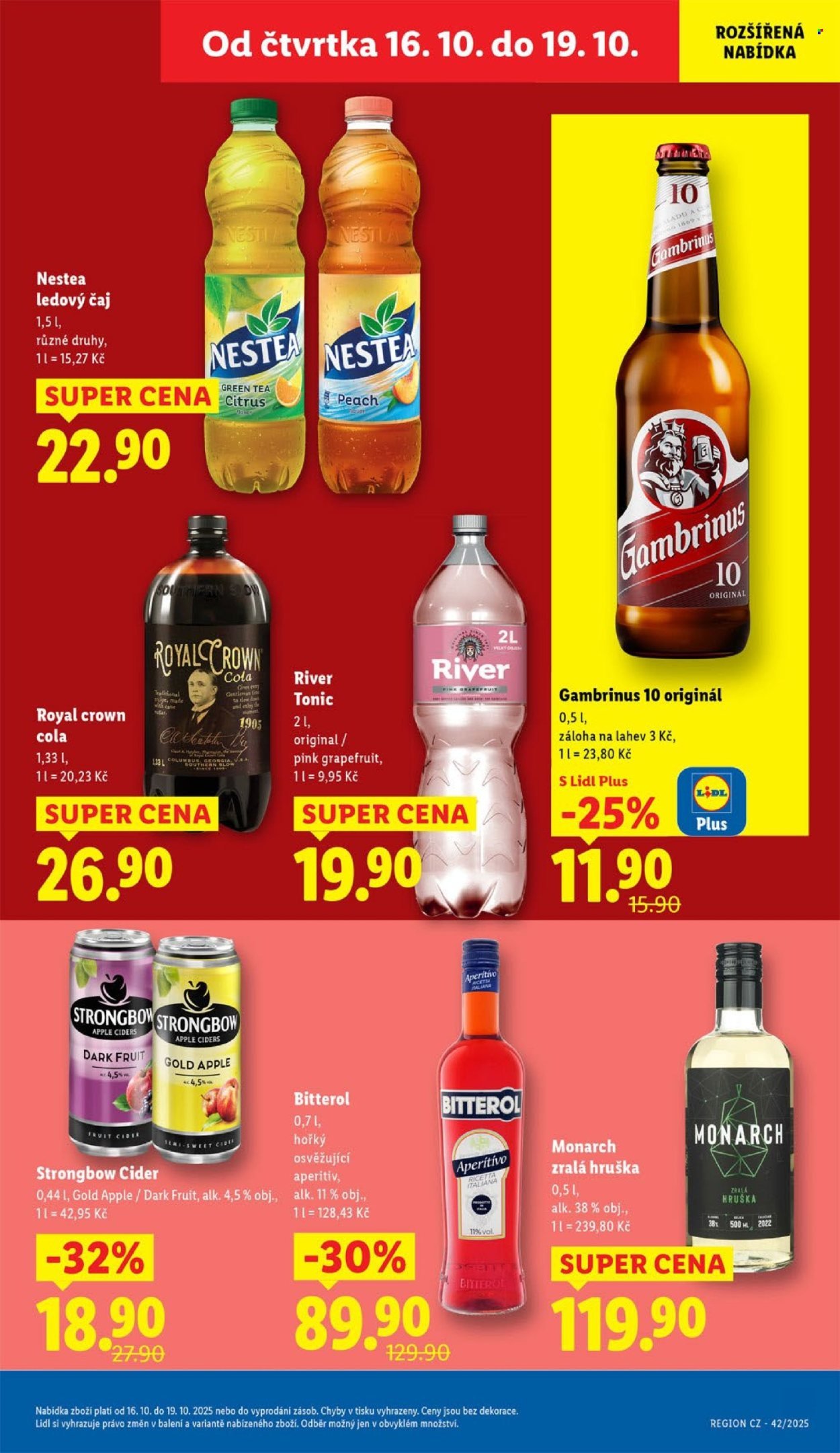 LIDL leták - Od čtvrtka 16.10.2025 (2025-10-16 - 2025-10-19)