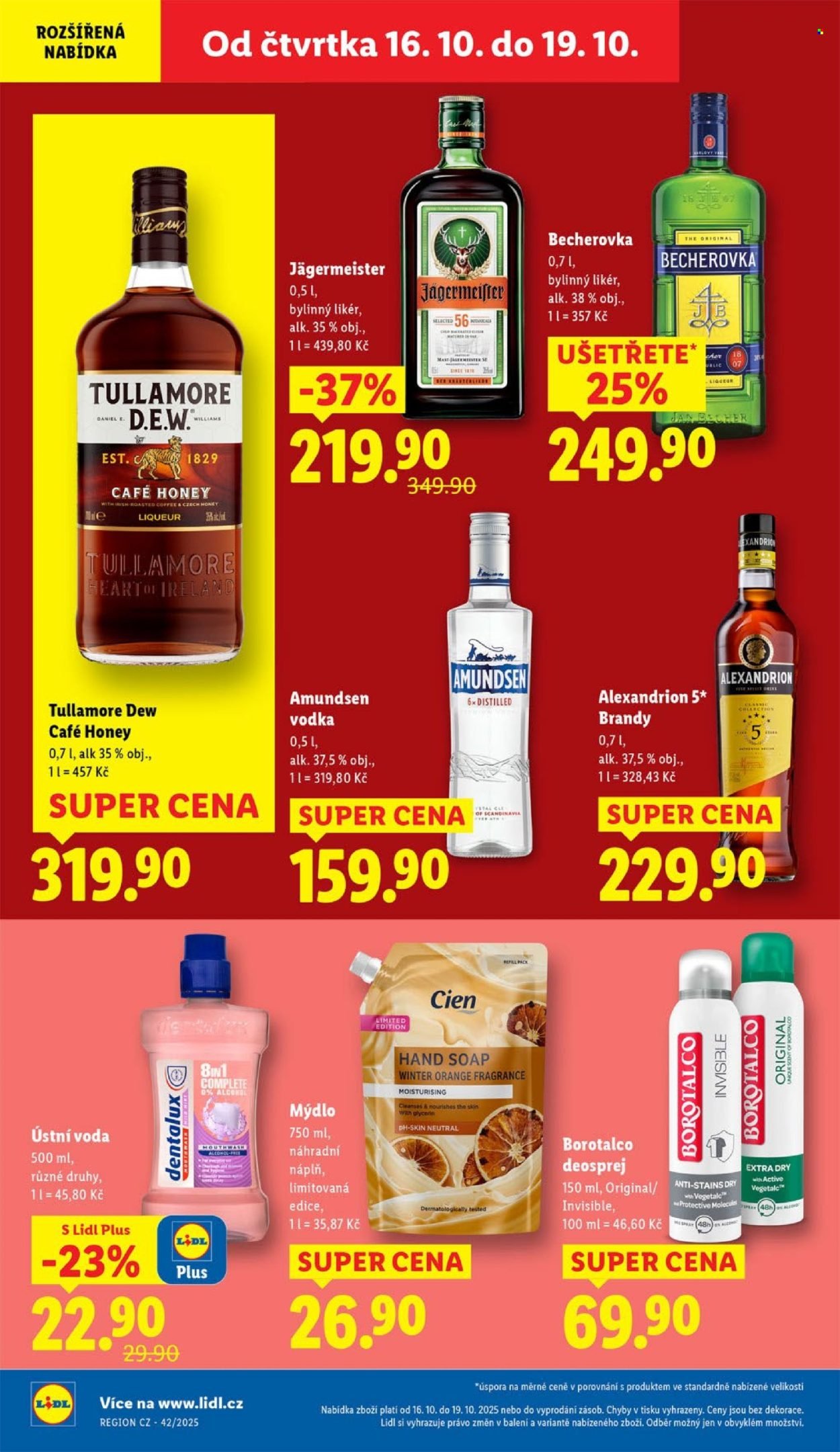 LIDL leták - Od čtvrtka 16.10.2025 (2025-10-16 - 2025-10-19)