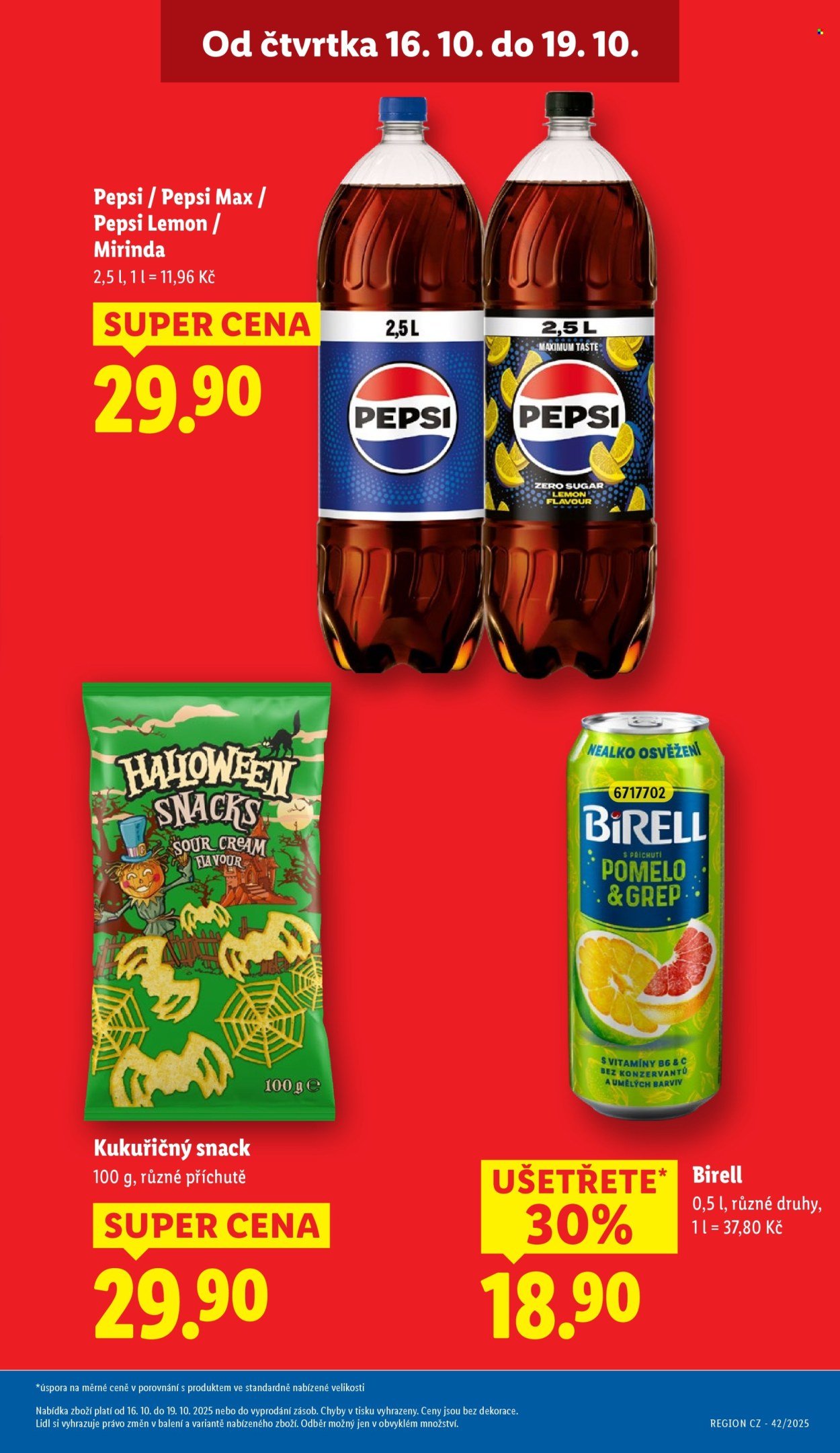 LIDL leták - Od čtvrtka 16.10.2025 (2025-10-16 - 2025-10-19)