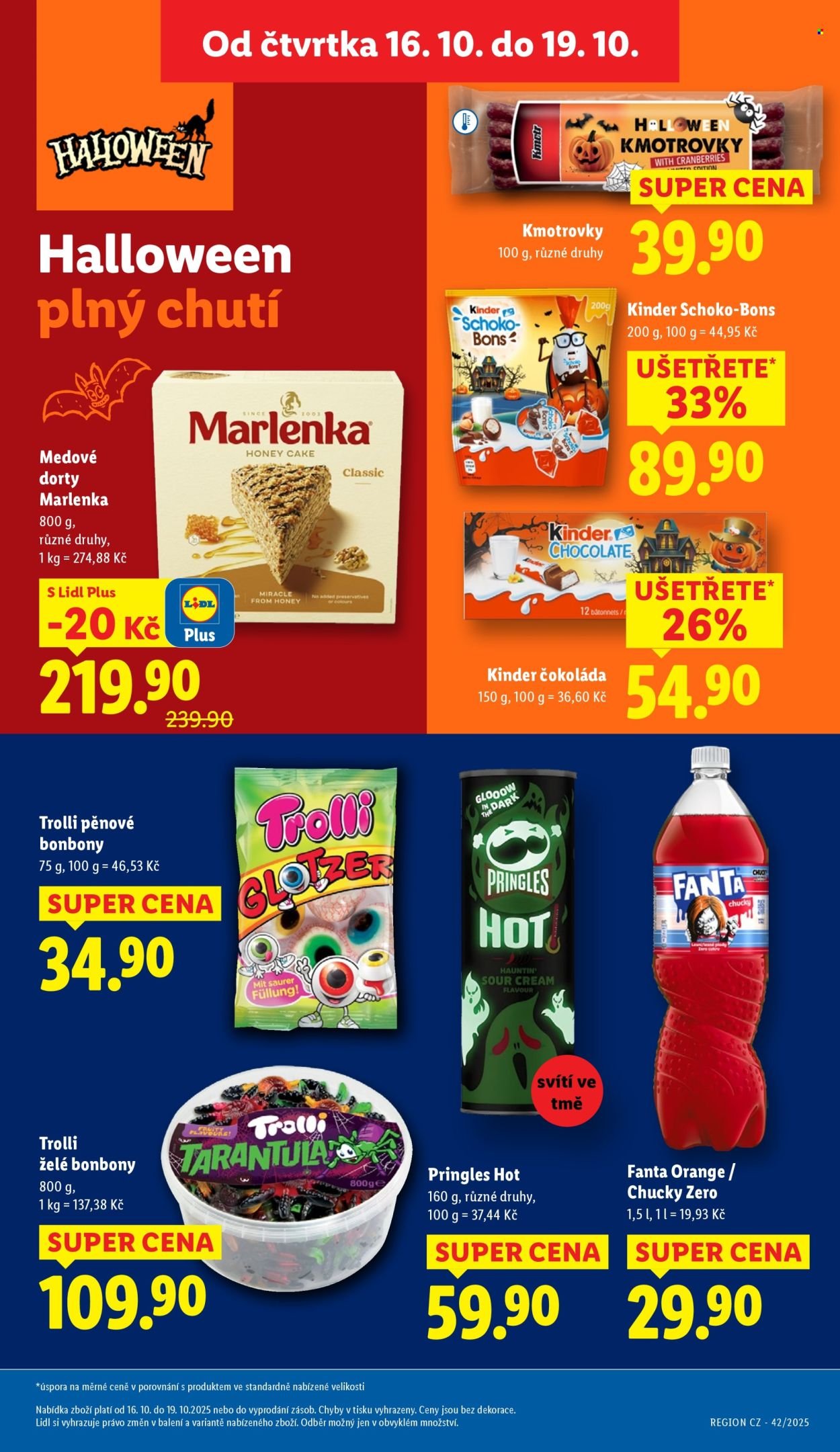 LIDL leták - Od čtvrtka 16.10.2025 (2025-10-16 - 2025-10-19)