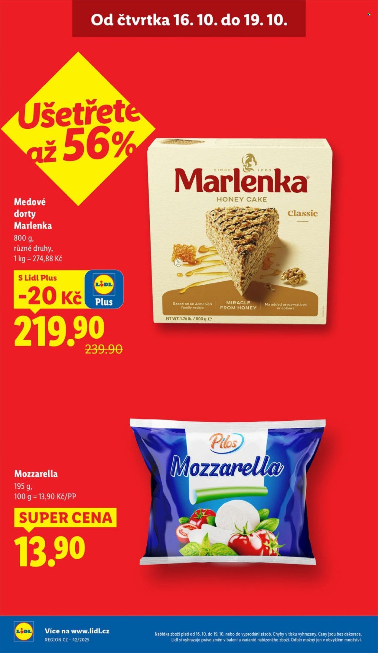 LIDL leták - Od čtvrtka 16.10.2025 (2025-10-16 - 2025-10-19)