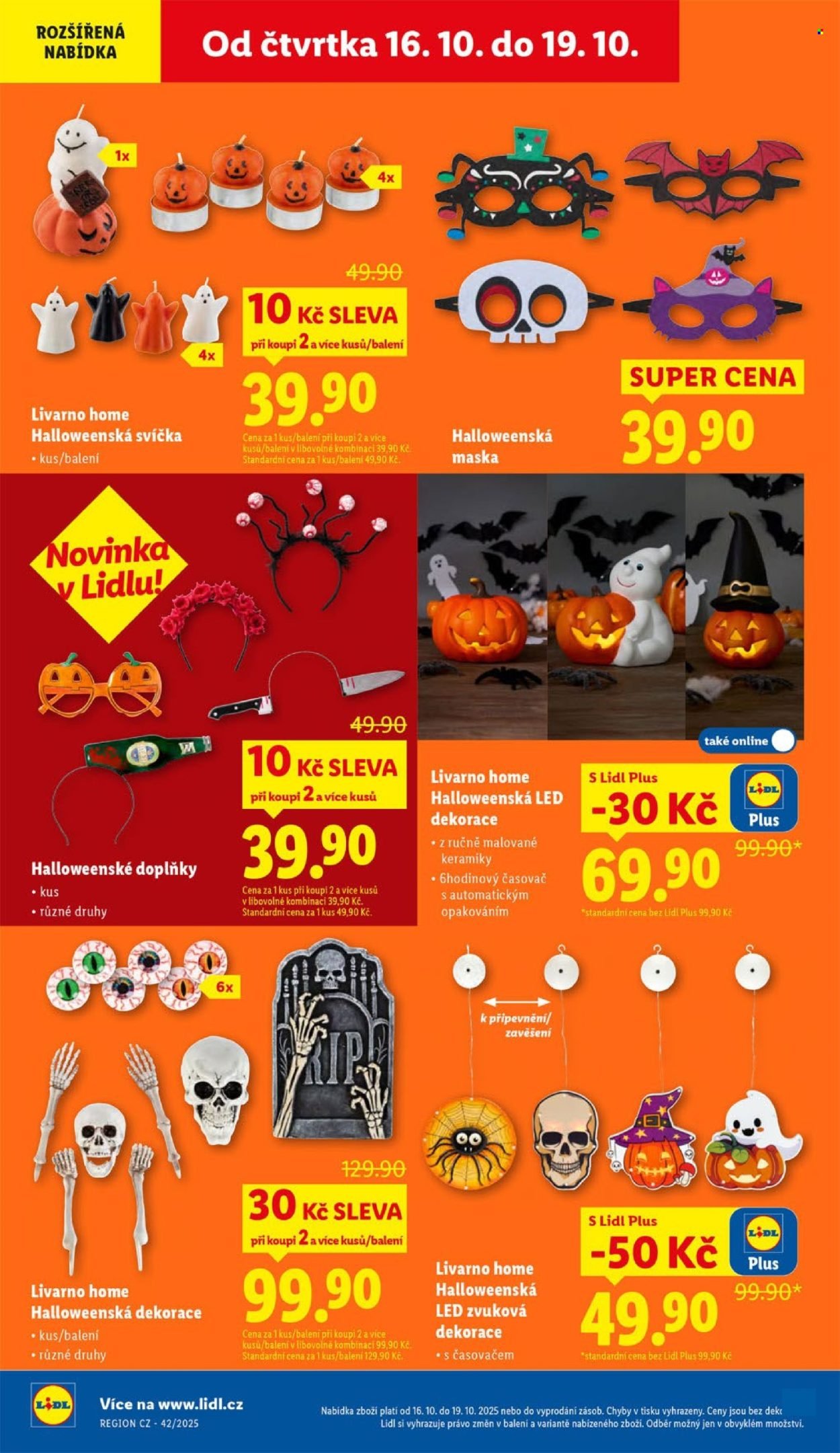 LIDL leták - Od čtvrtka 16.10.2025 (2025-10-16 - 2025-10-19)