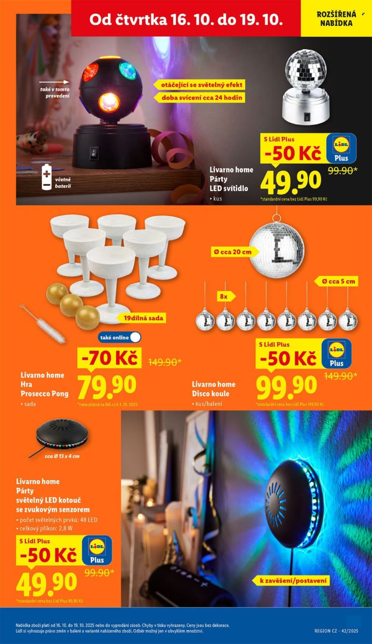LIDL leták - Od čtvrtka 16.10.2025 (2025-10-16 - 2025-10-19)