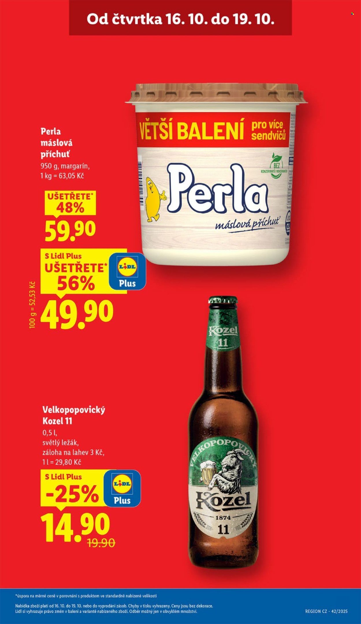 LIDL leták - Od čtvrtka 16.10.2025 (2025-10-16 - 2025-10-19)