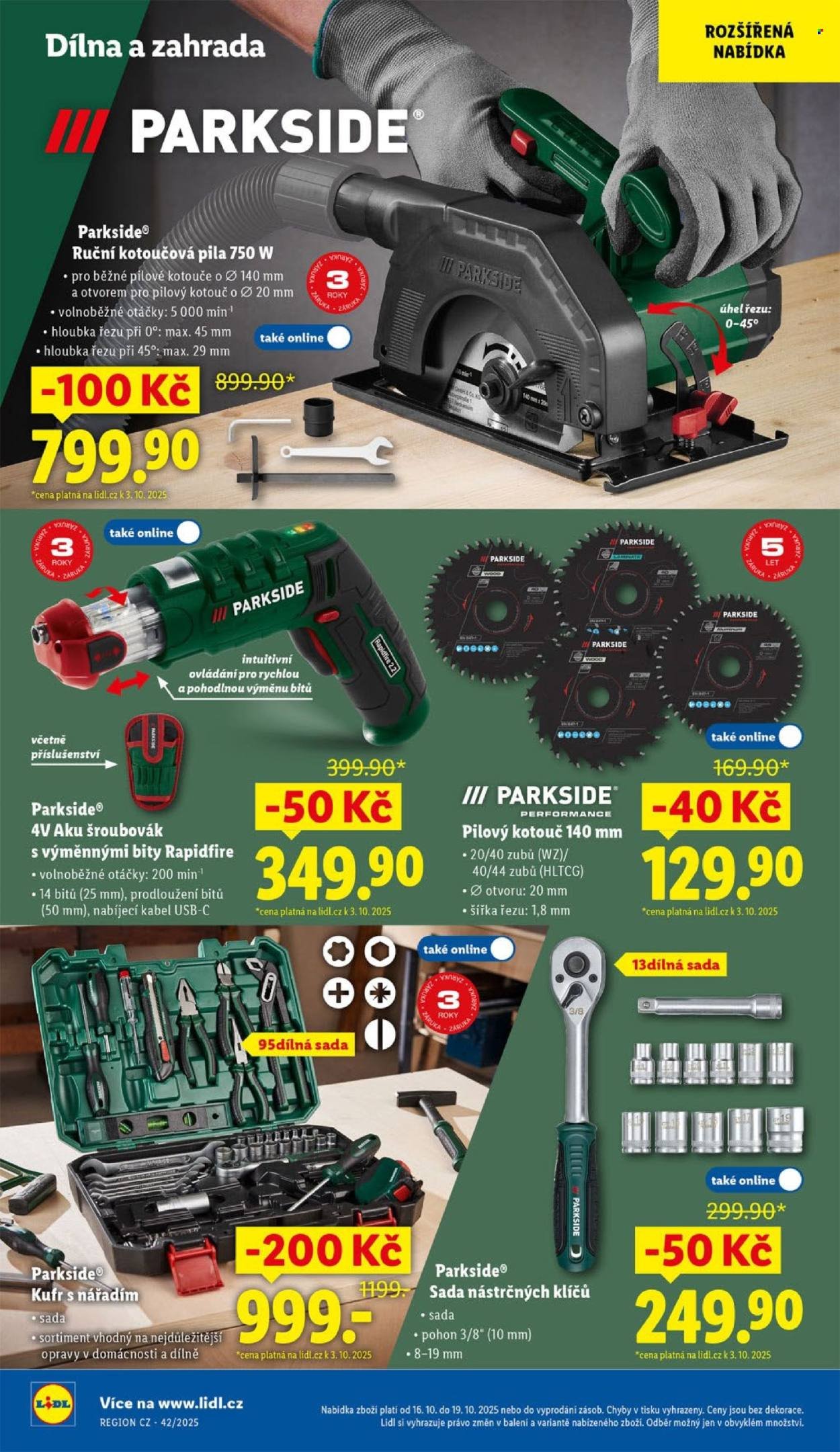 LIDL leták - Od čtvrtka 16.10.2025 (2025-10-16 - 2025-10-19)