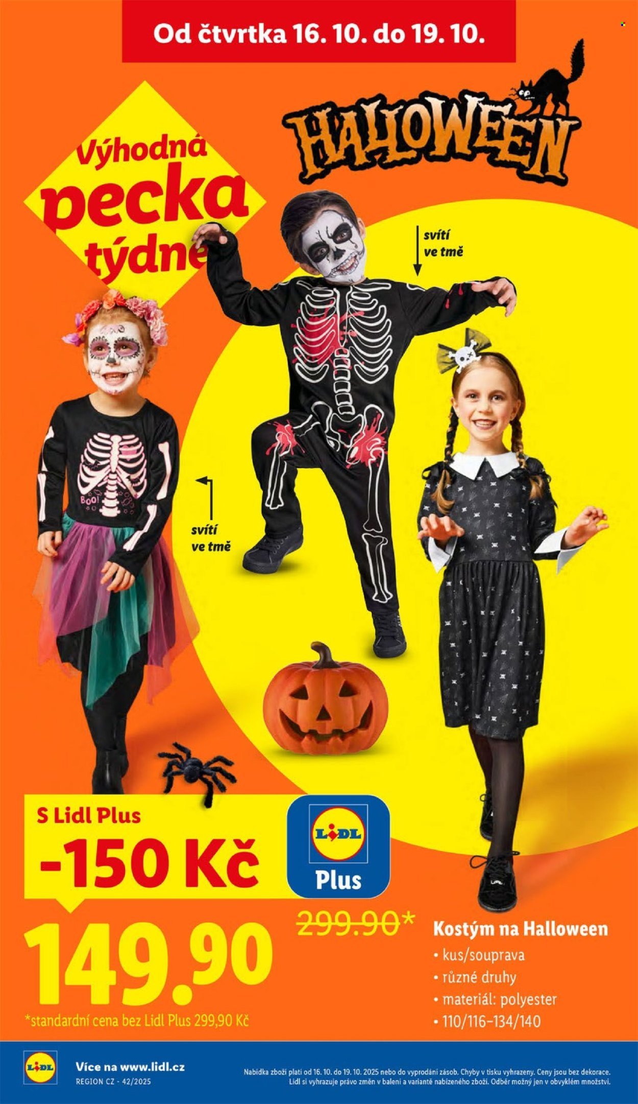 LIDL leták - Od čtvrtka 16.10.2025 (2025-10-16 - 2025-10-19)