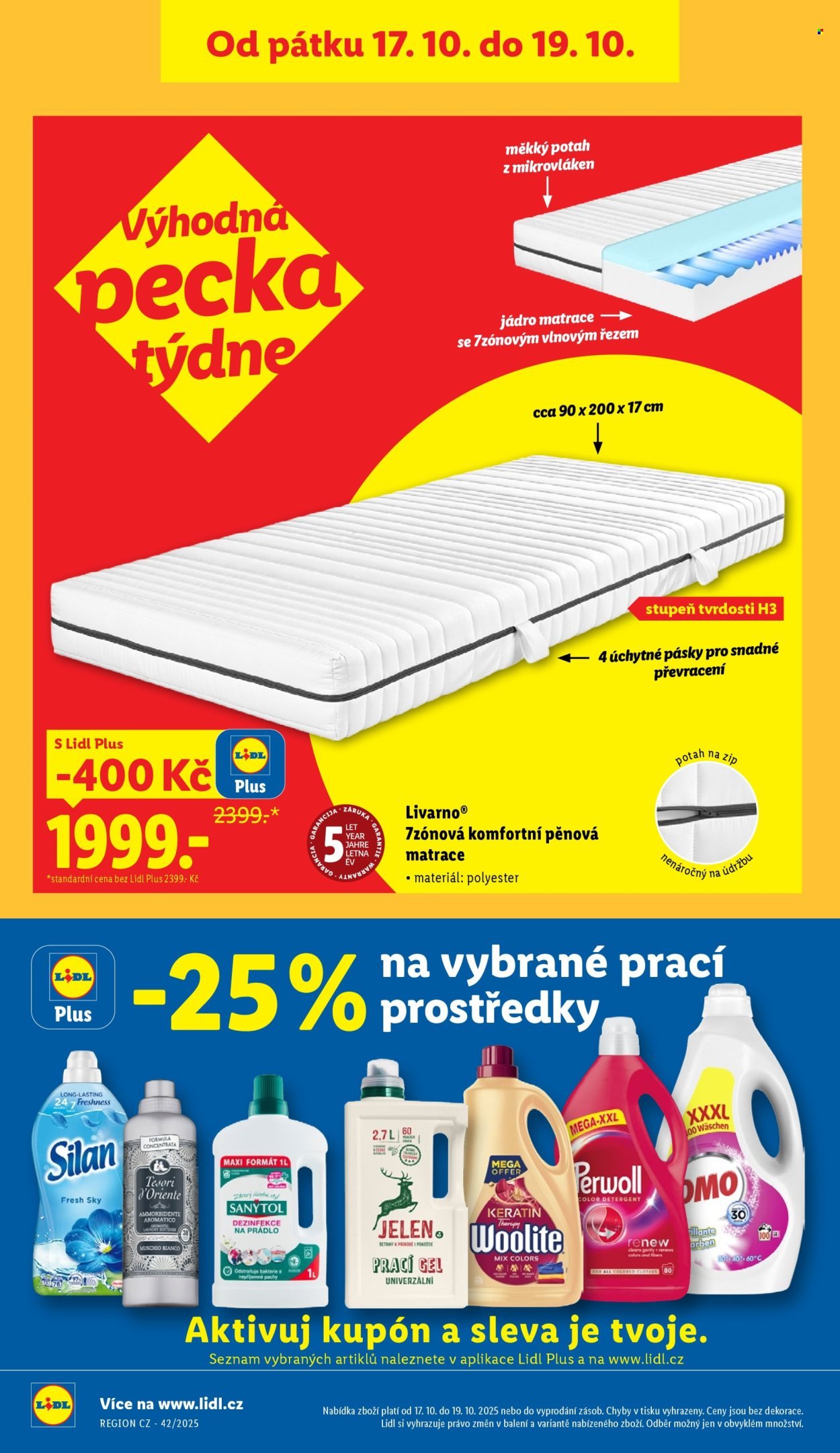 LIDL leták - Od čtvrtka 16.10.2025 (2025-10-16 - 2025-10-19)
