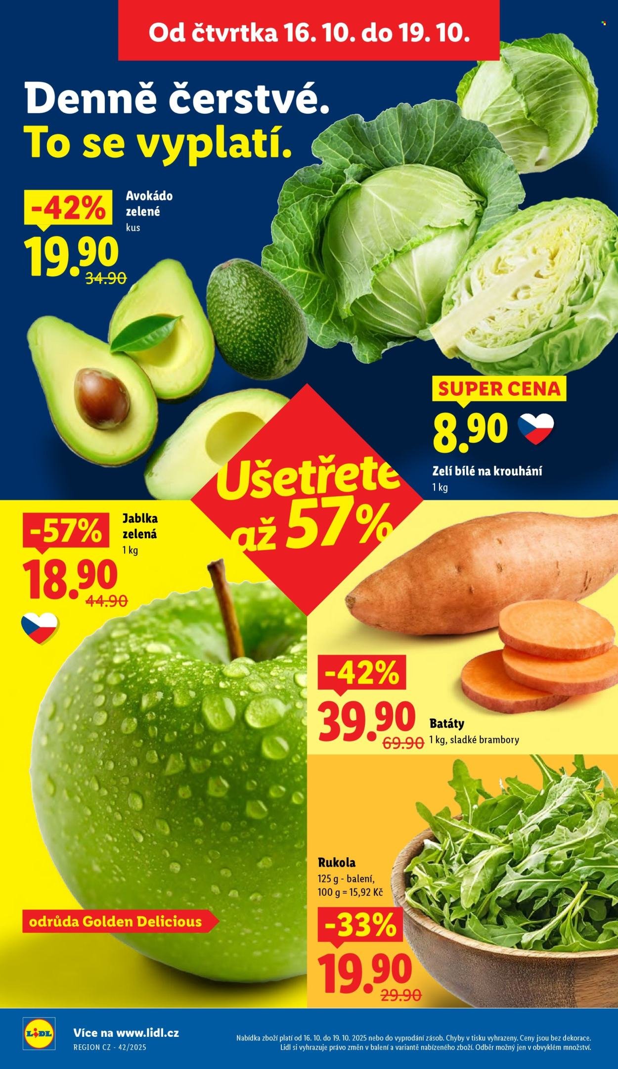LIDL leták - Od čtvrtka 16.10.2025 (2025-10-16 - 2025-10-19)